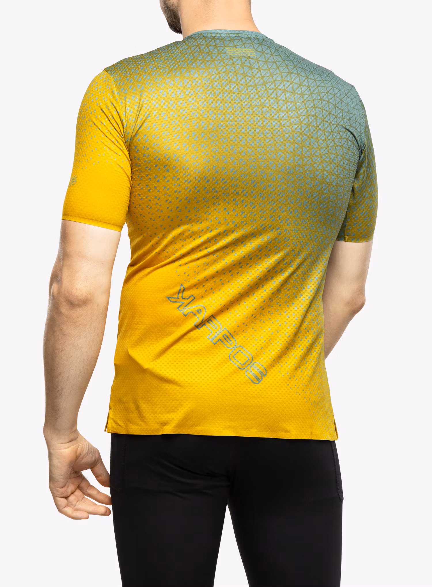 Běžecké triko Karpos Lavaredo Ultra Tech Jersey - lemon curry/dark slate