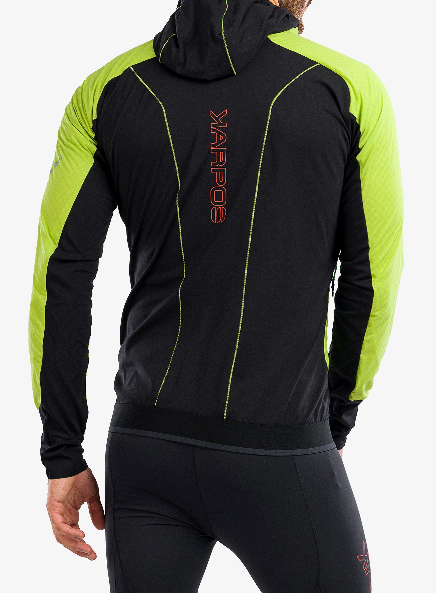 Běžecká bunda Karpos Lavaredo Winter Jacket - lime green/black