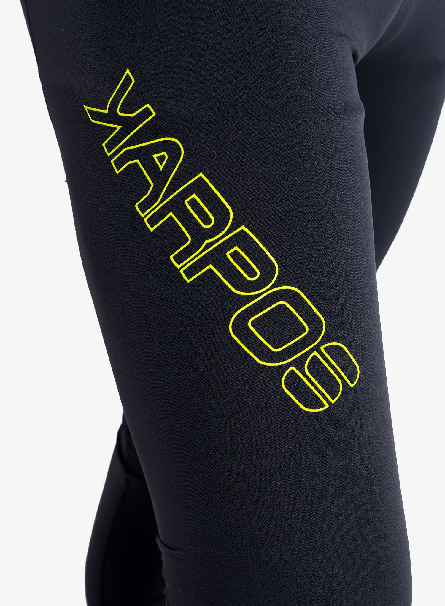 Běžecké legíny Karpos Lavaredo Winter Tight - black/blue jewel