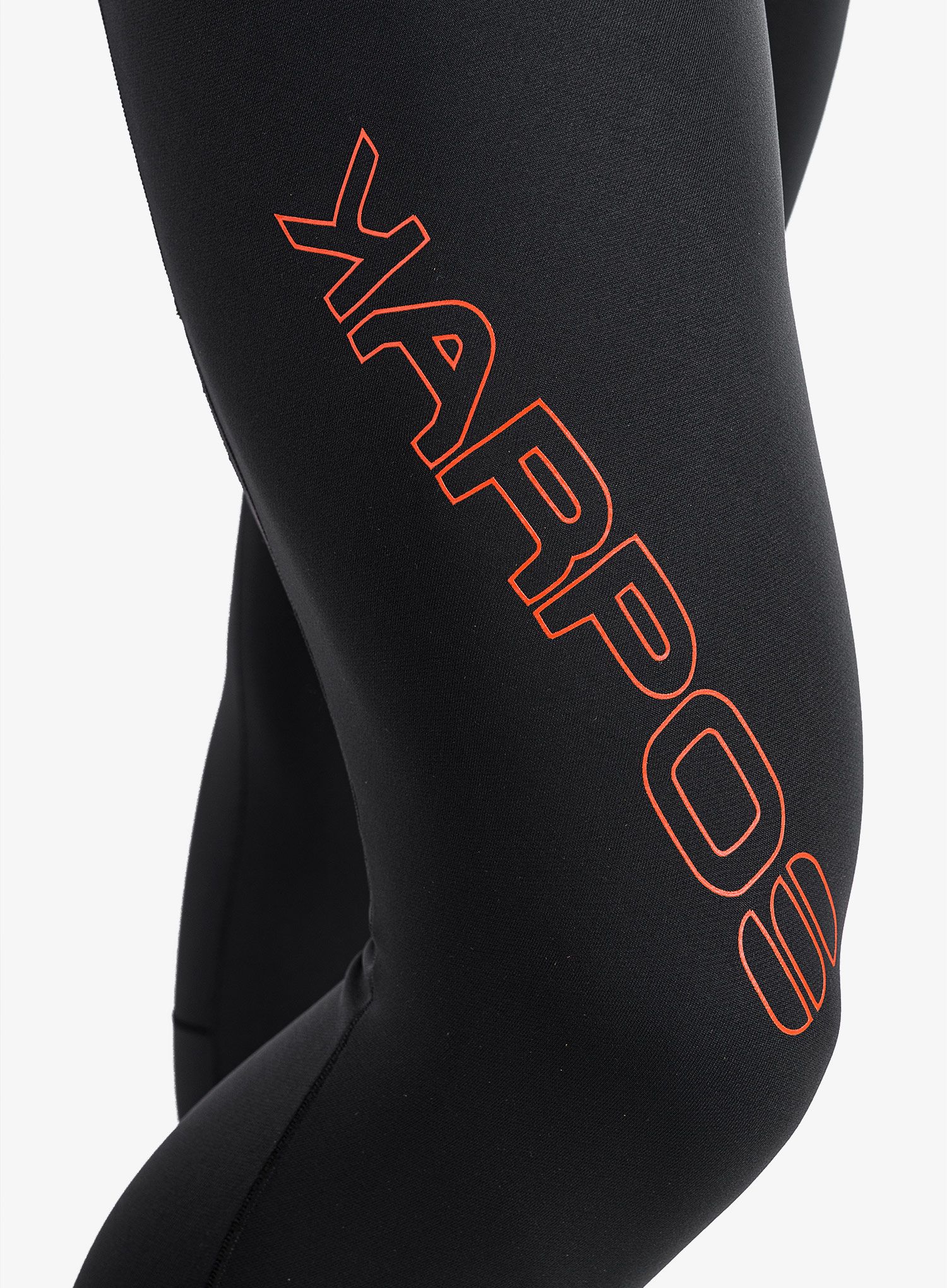 Běžecké legíny Karpos Lavaredo Winter Tight - black/lime green