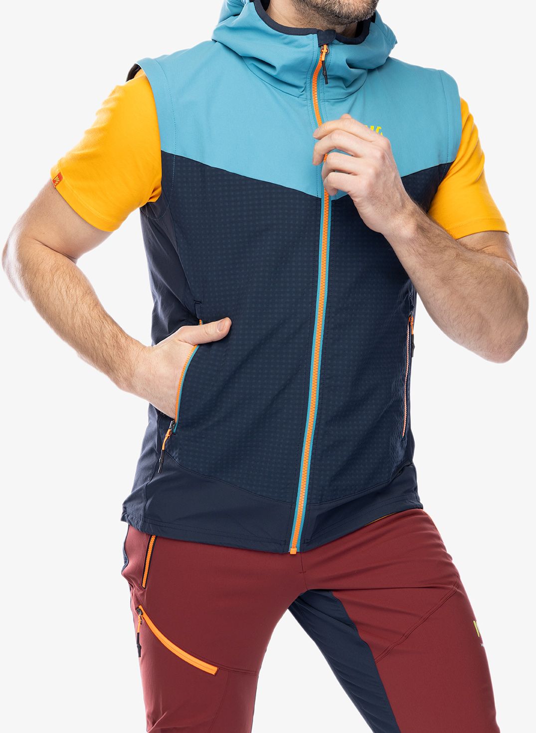 Bunda Karpos Lede  Convertible Jacket - outer space/larkspur