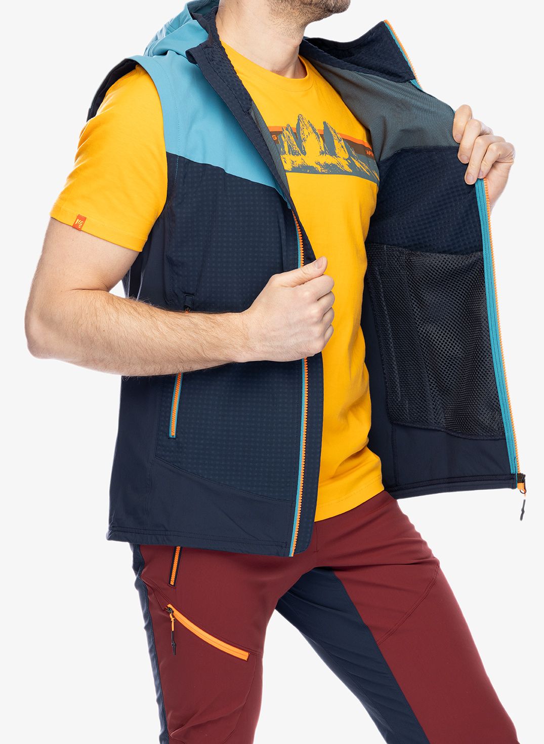 Bunda Karpos Lede  Convertible Jacket - outer space/larkspur
