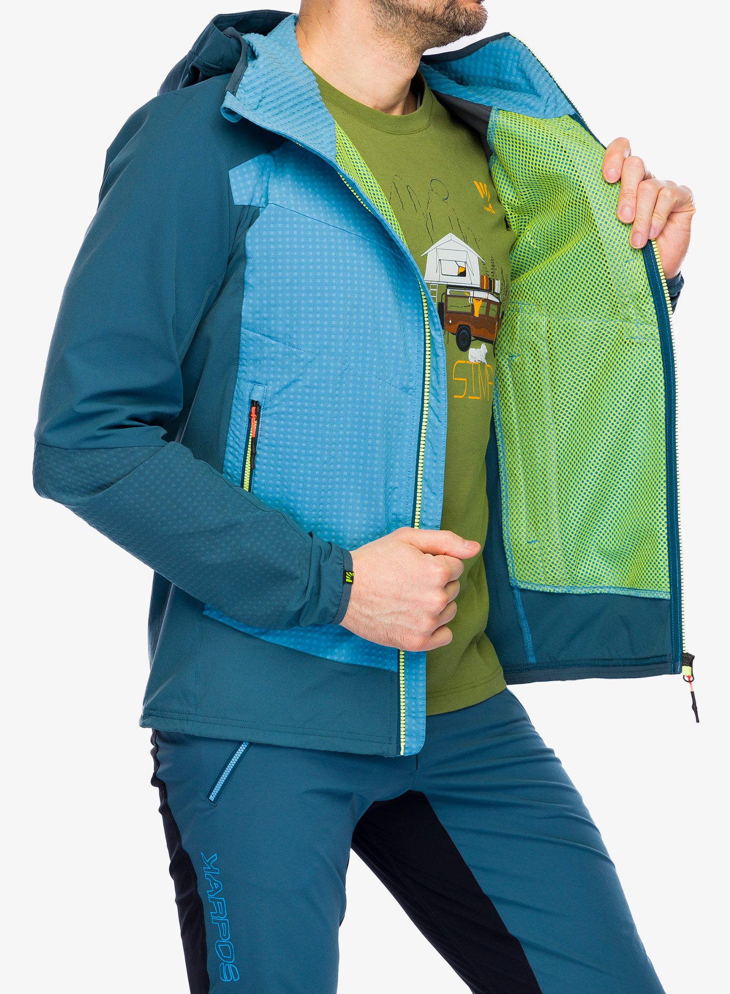 Bunda Karpos Lede Jacket - niagara/stargazer