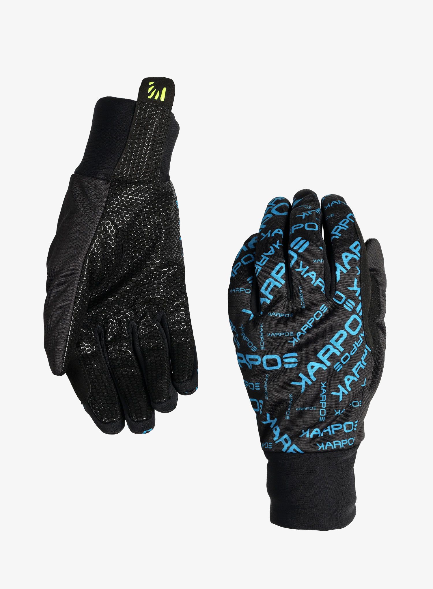 Rukavice Karpos Leggero Glove - black/diva blue