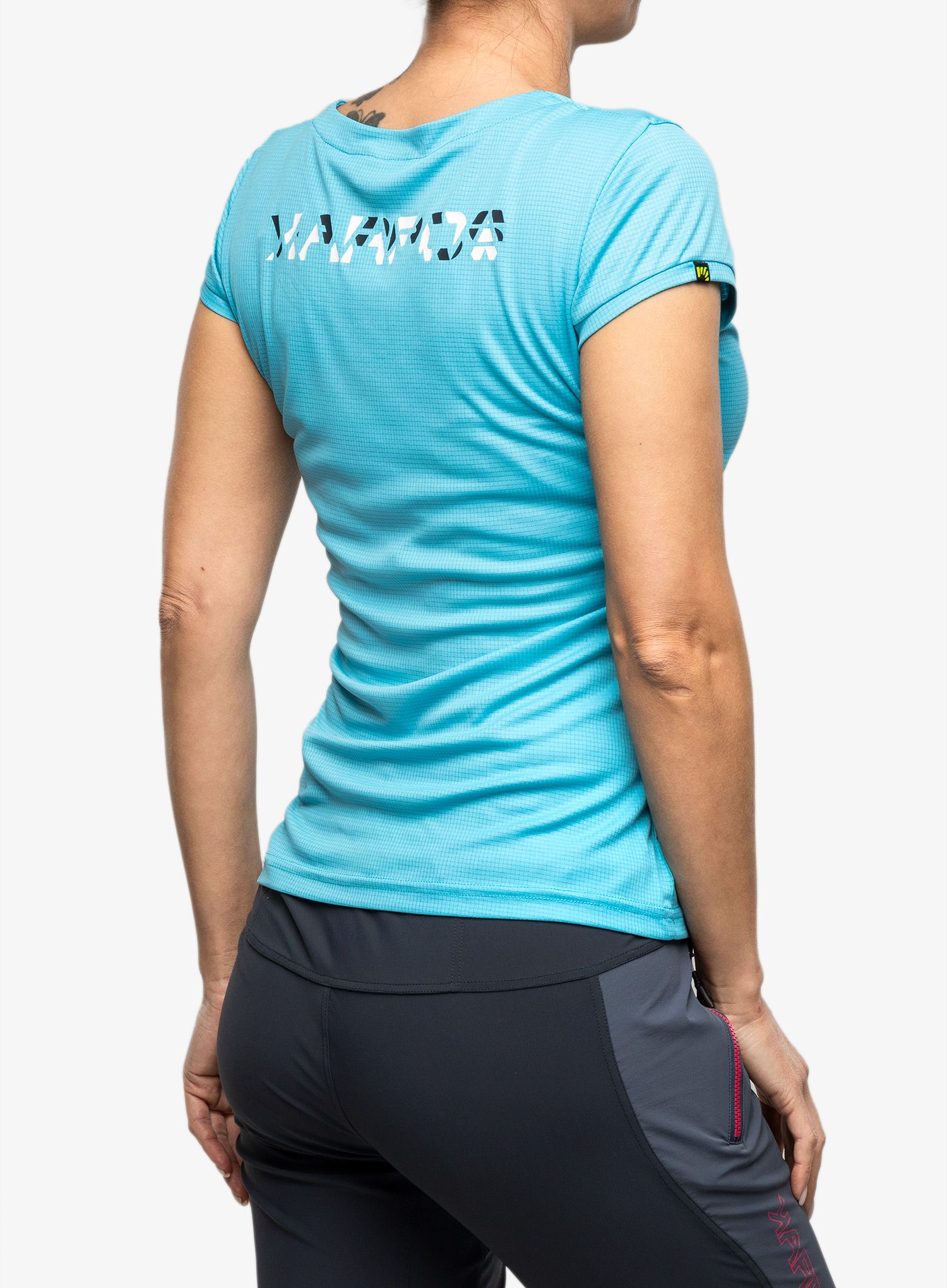 Dámské rychleschnoucí triko Karpos Loma Jersey - blue atoll/sky captain