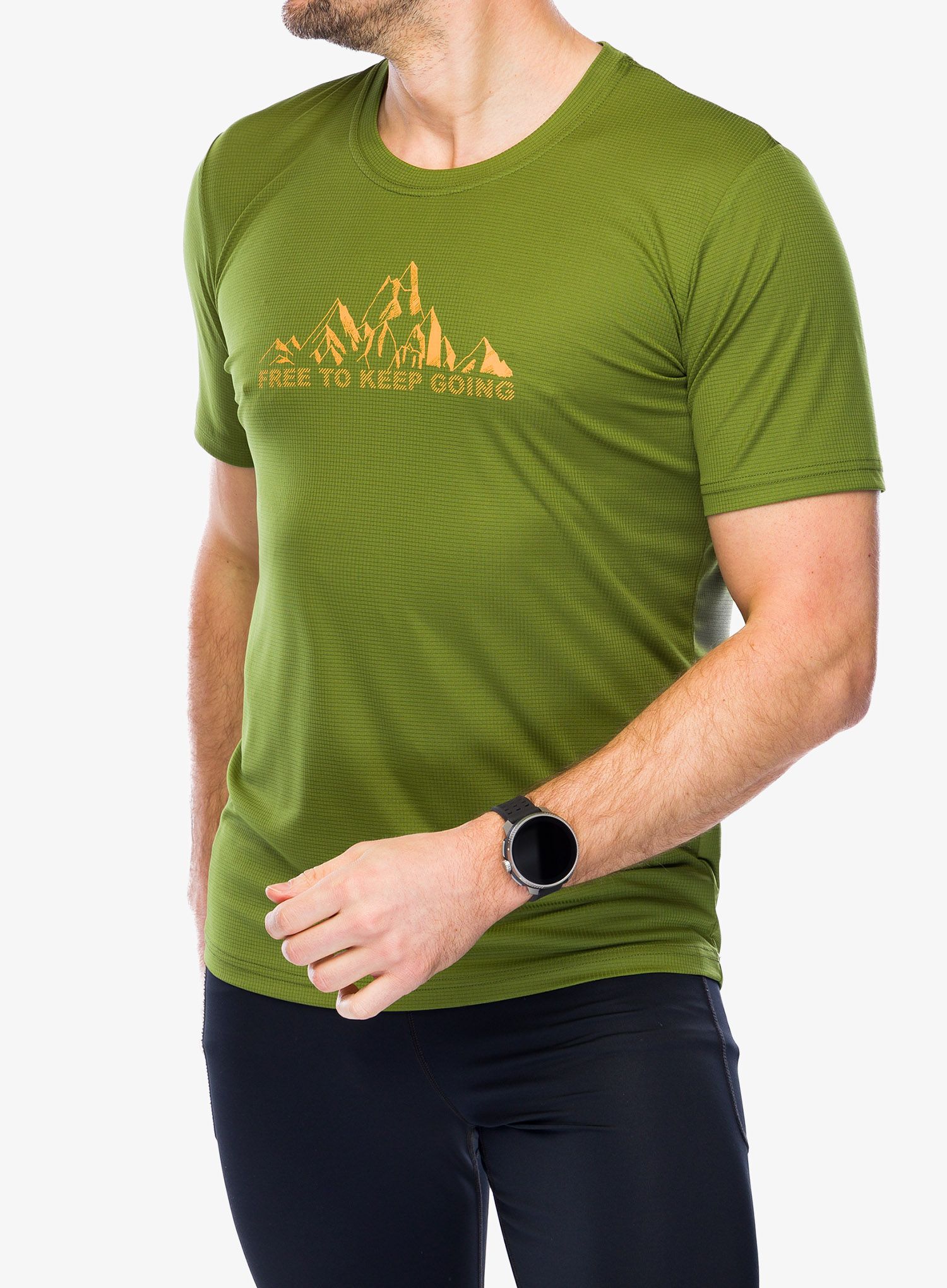 Tričko s potiskem Karpos Loma Print Jersey - rifle green/radiant