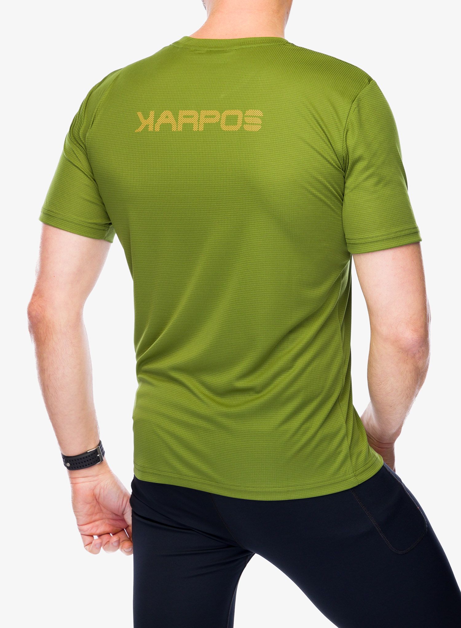 Tričko s potiskem Karpos Loma Print Jersey - rifle green/radiant