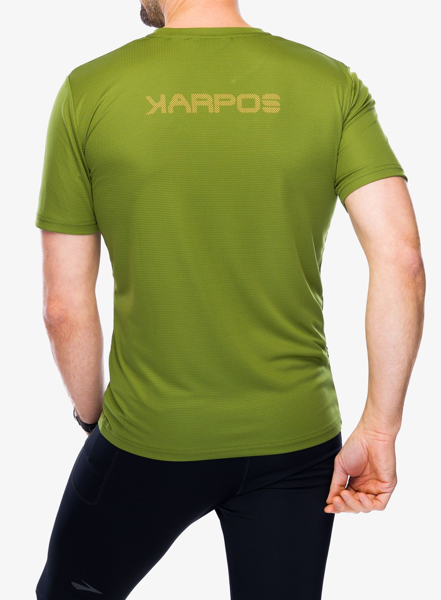 Tričko s potiskem Karpos Loma Print Jersey - rifle green/radiant