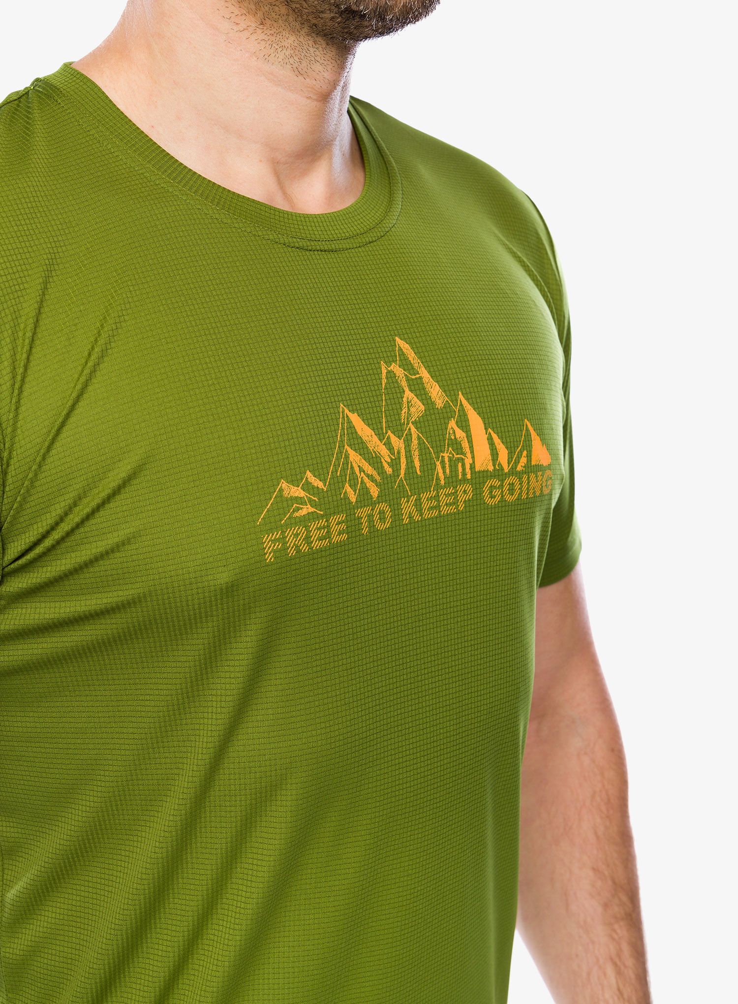 Tričko s potiskem Karpos Loma Print Jersey - rifle green/radiant