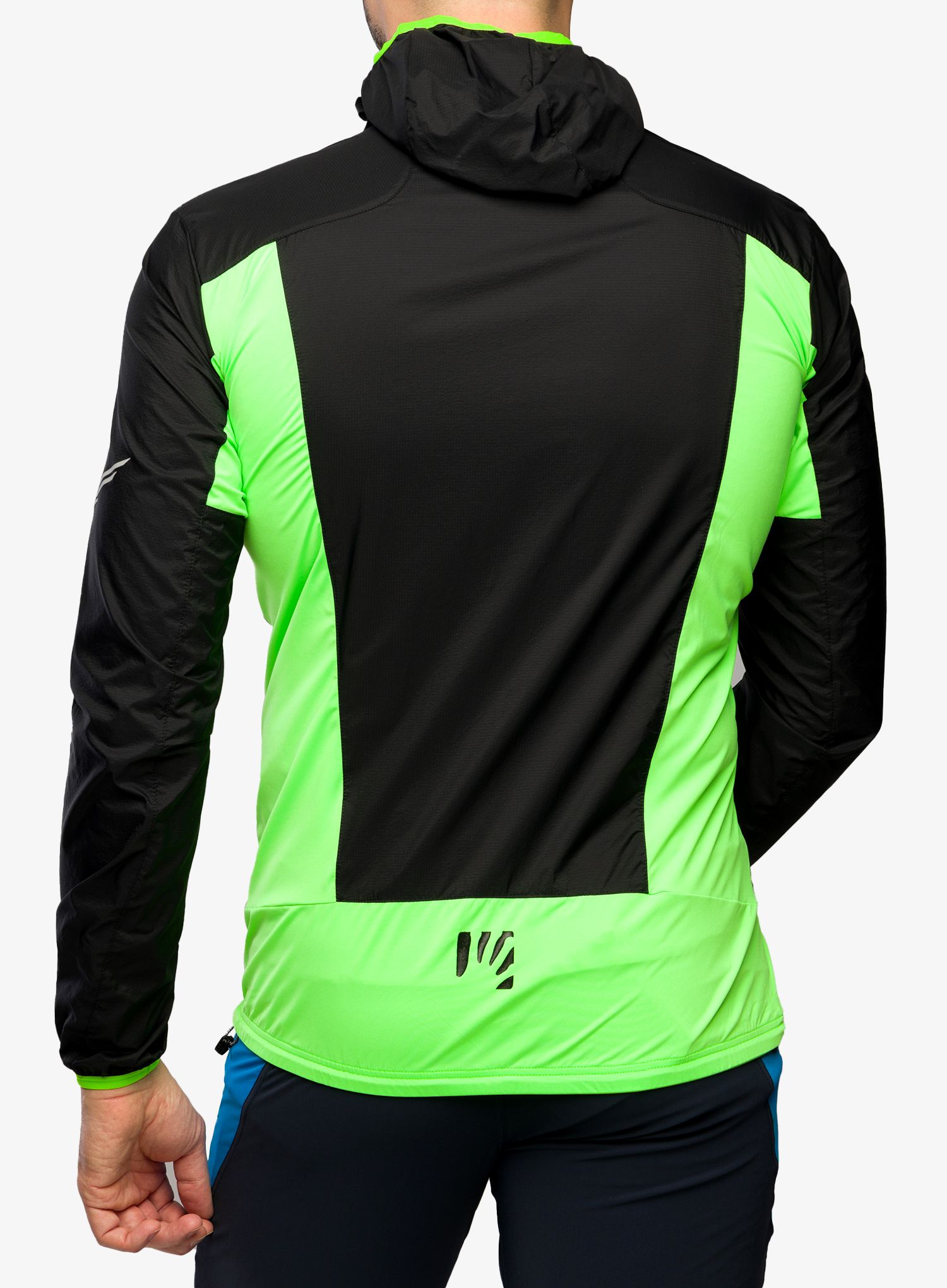 Větrovka Karpos Lot Evo Jacket - black/jasmine green