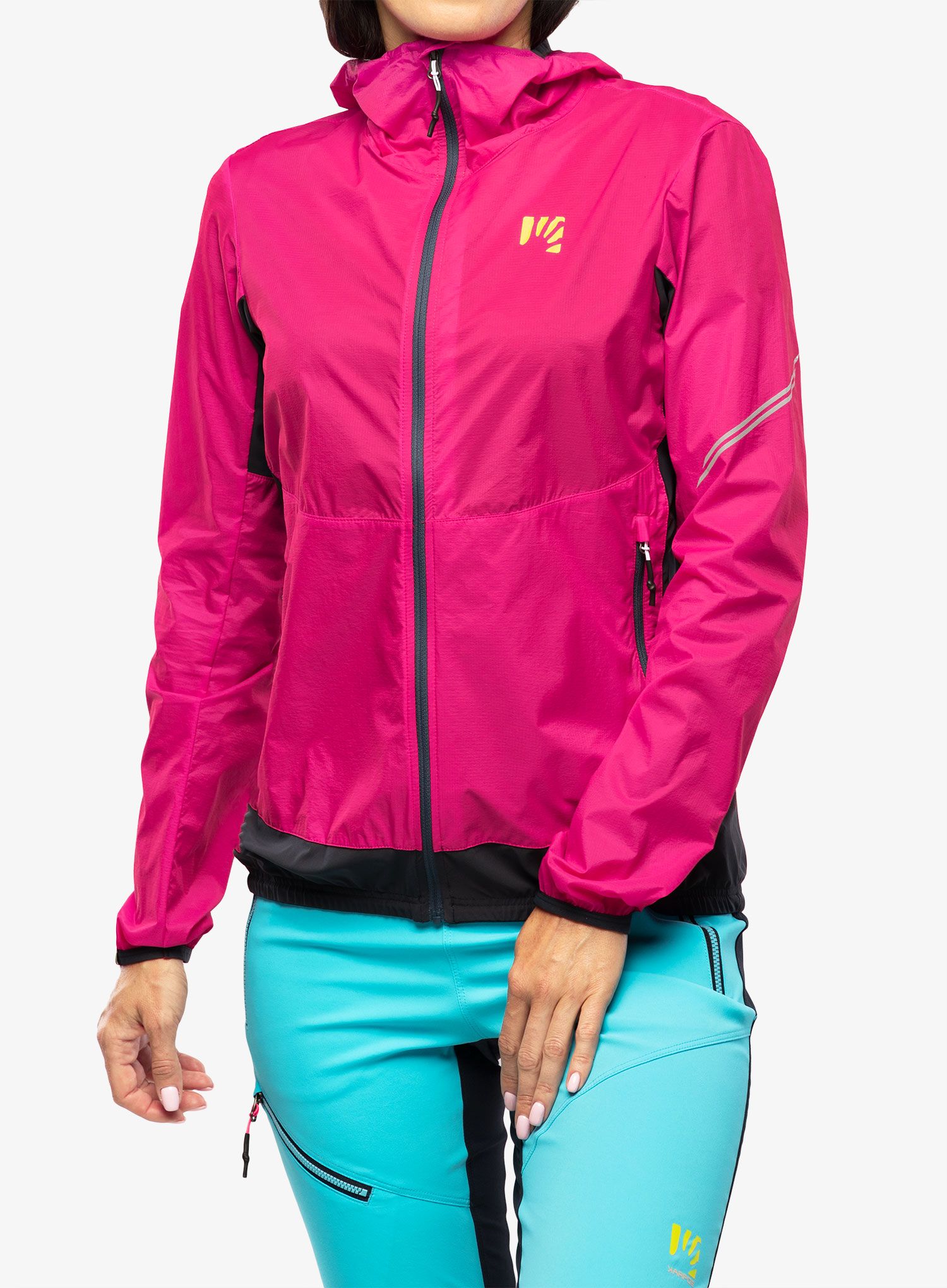 Větrovka dámská Karpos Lot Evo Jacket - innuendo/ombre blue