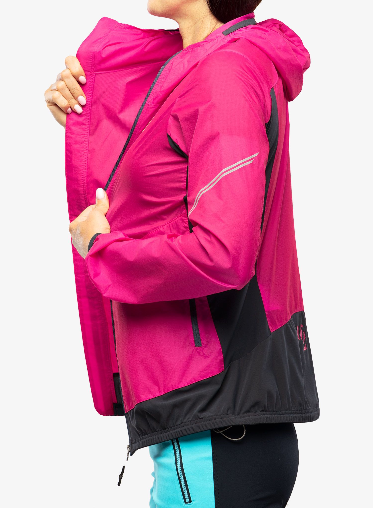 Větrovka dámská Karpos Lot Evo Jacket - innuendo/ombre blue