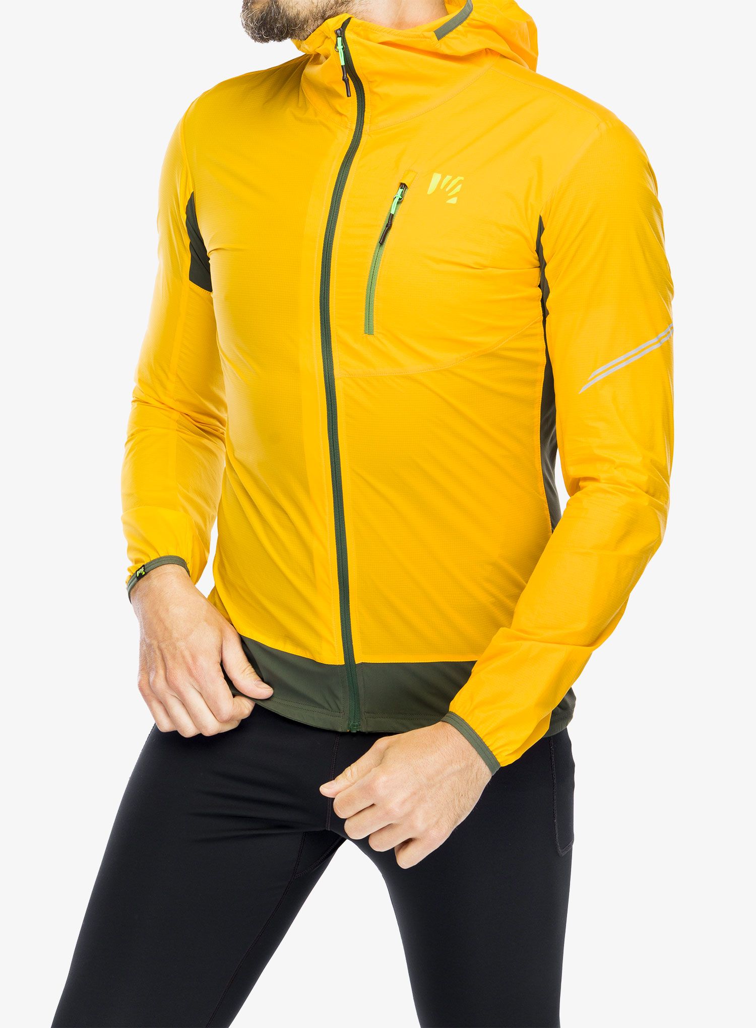 Větrovka Karpos Lot Evo Jacket - radiant/rifle green