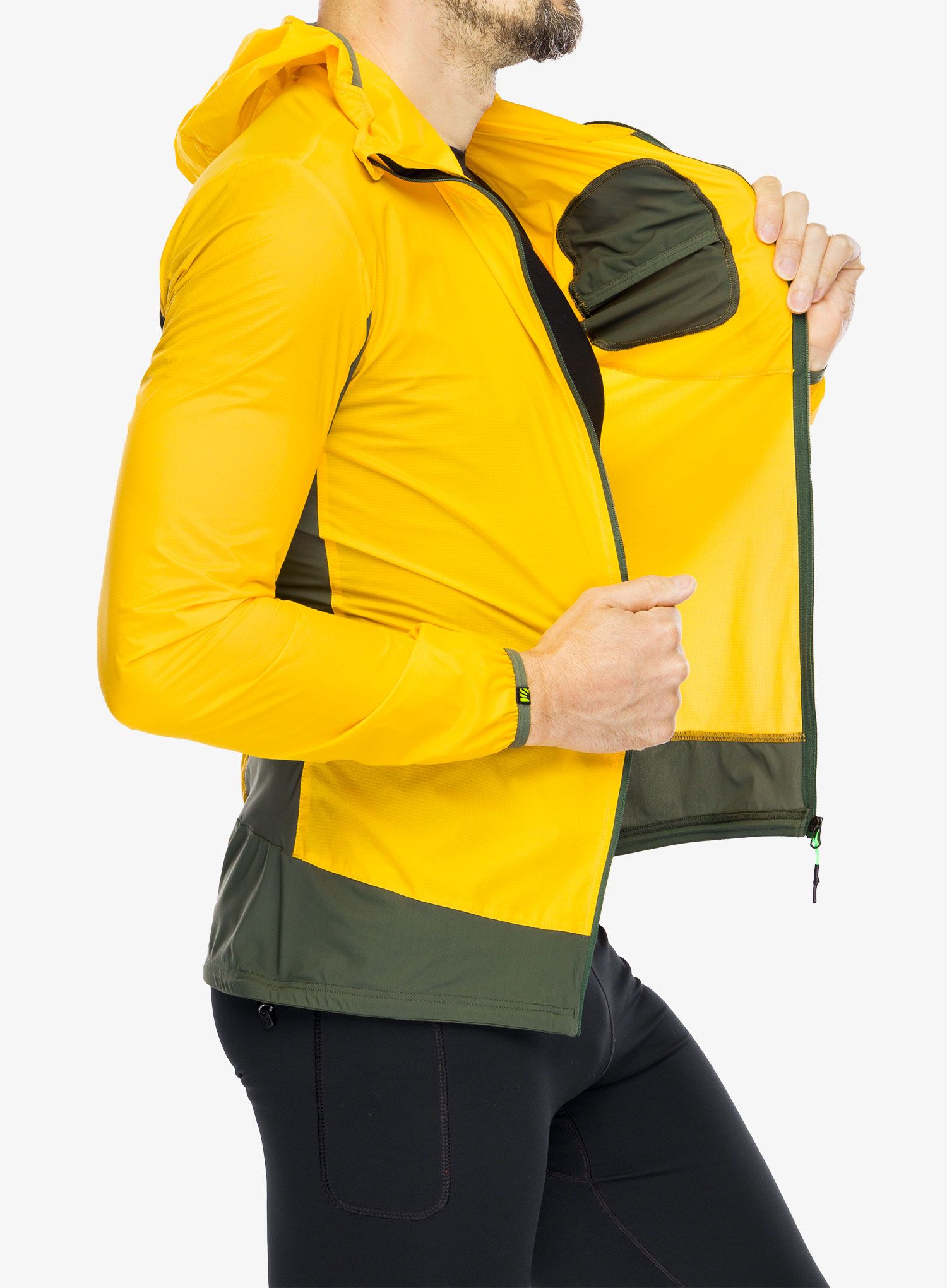 Větrovka Karpos Lot Evo Jacket - radiant/rifle green