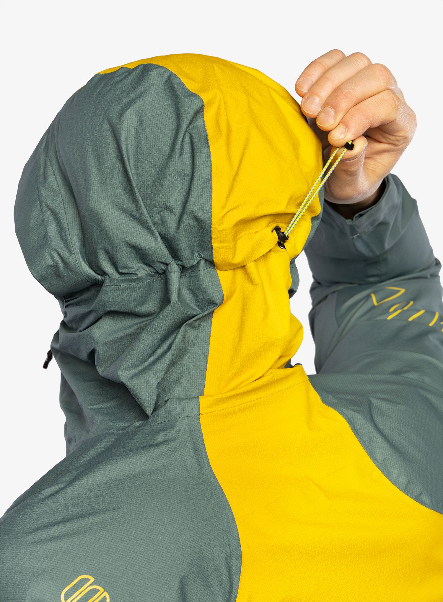 Bunda do deště Karpos Lot Rain Jacket - north atlantic/lemon curry