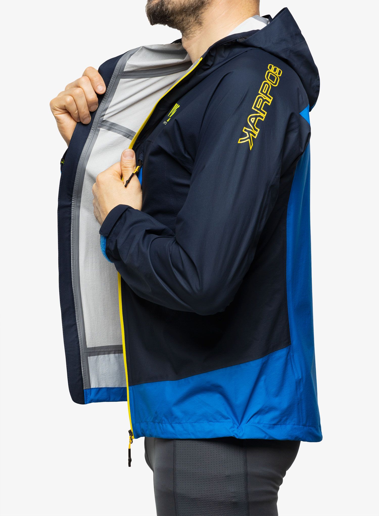 Pánská bunda Karpos Lot Rain Jacket - outer space/indigo bunting