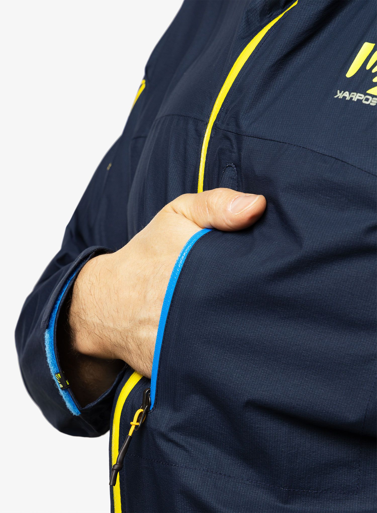 Pánská bunda Karpos Lot Rain Jacket - outer space/indigo bunting