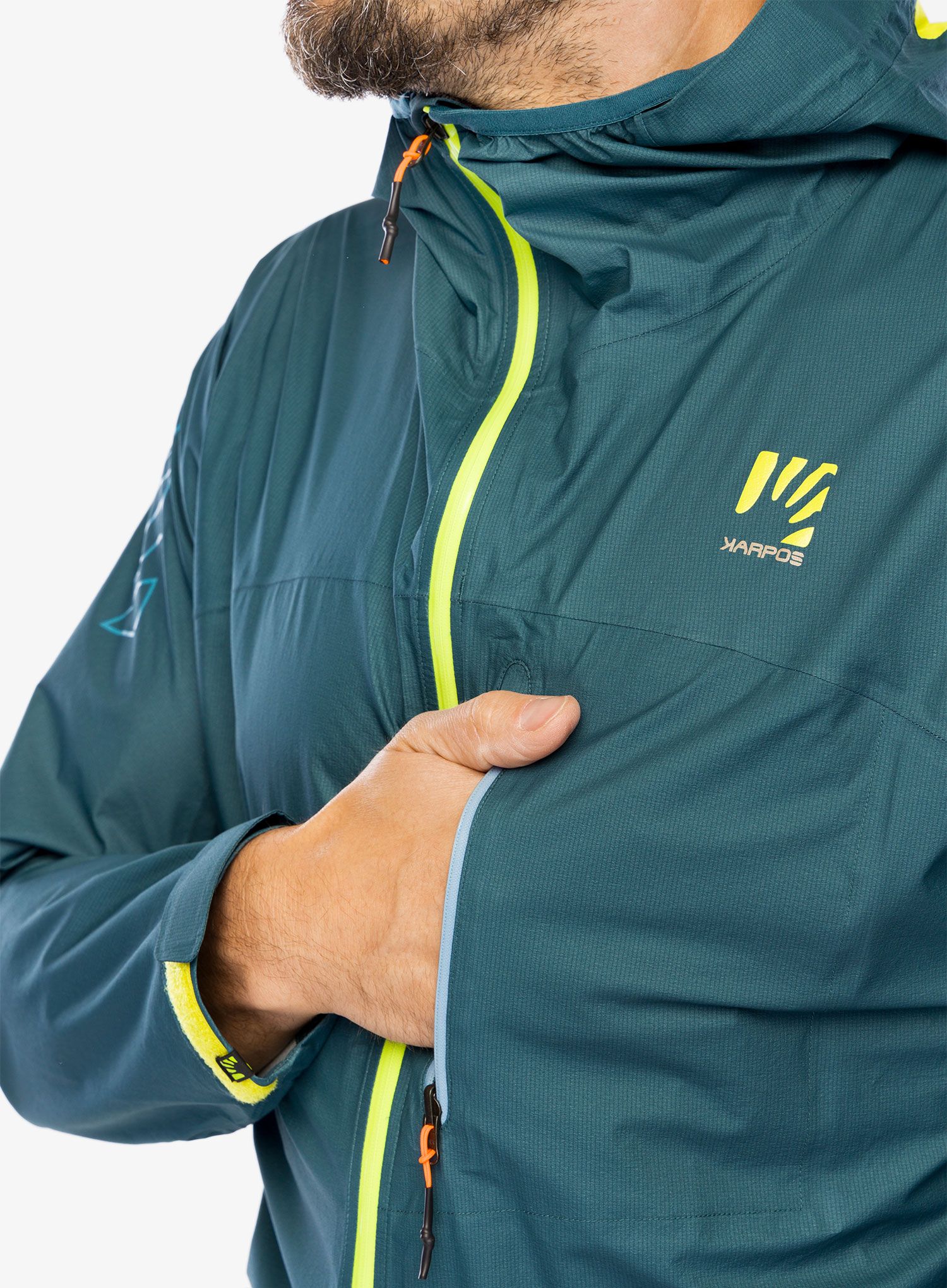 Bunda do deště Karpos Lot Rain Jacket - stargazer/primrose