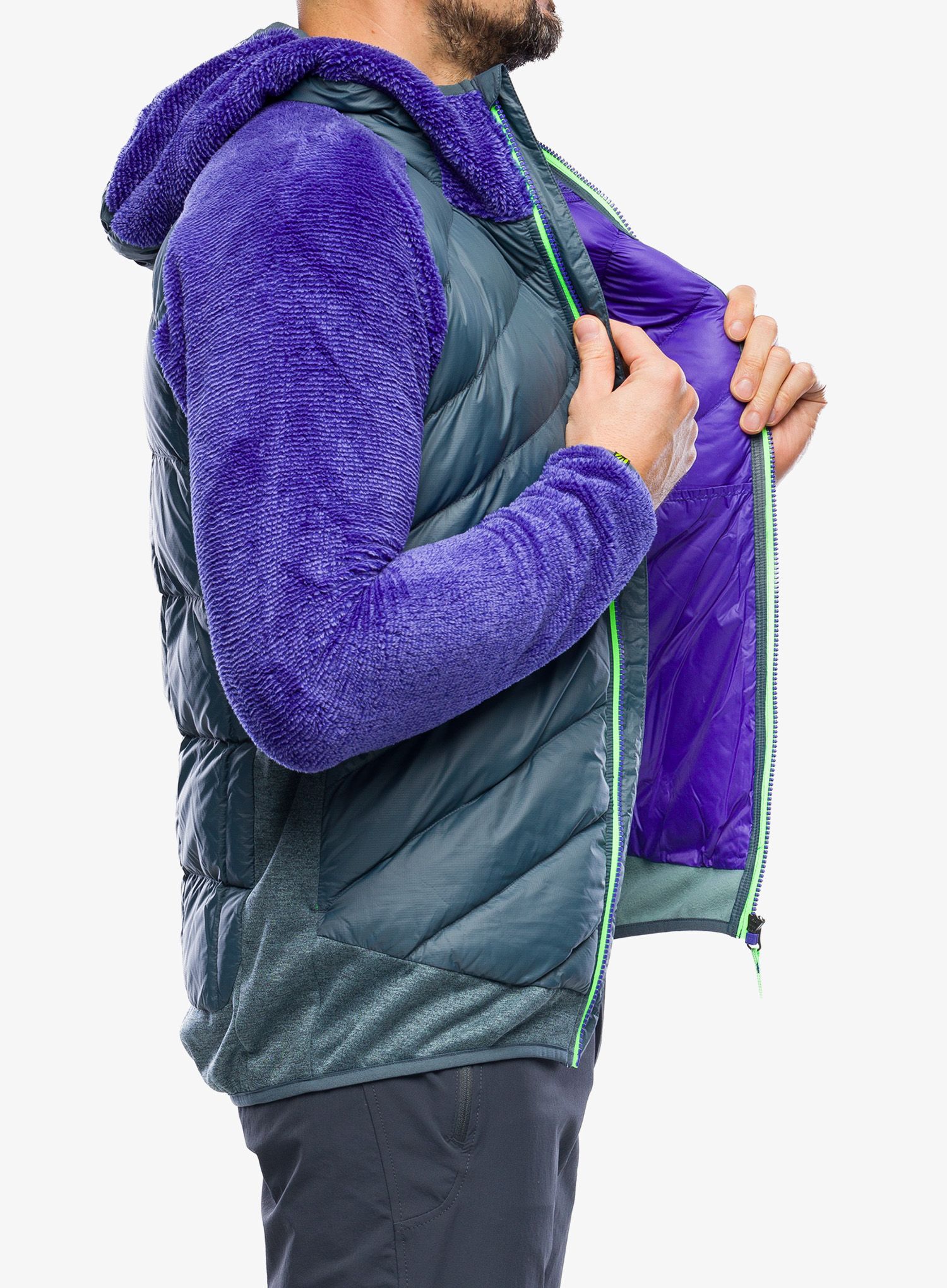 Hybridní bunda Karpos Marmarole Jacket - dark slate/liberty