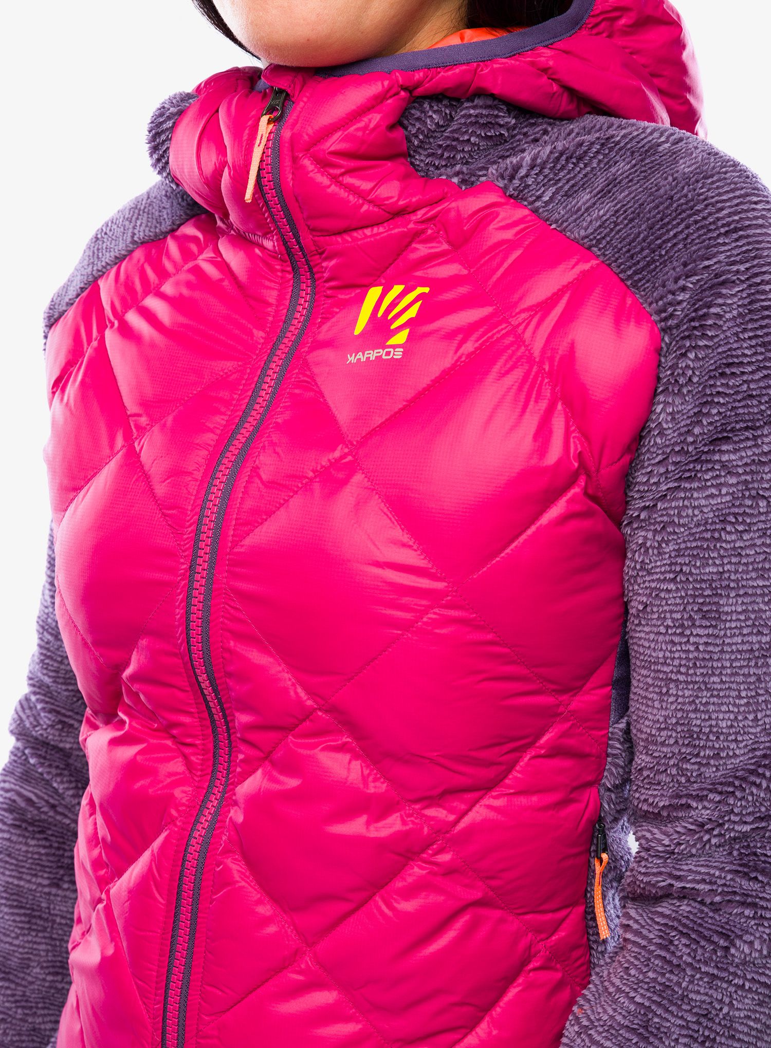 Hybridní bunda dámská Karpos Marmarole Jacket - granita/grape