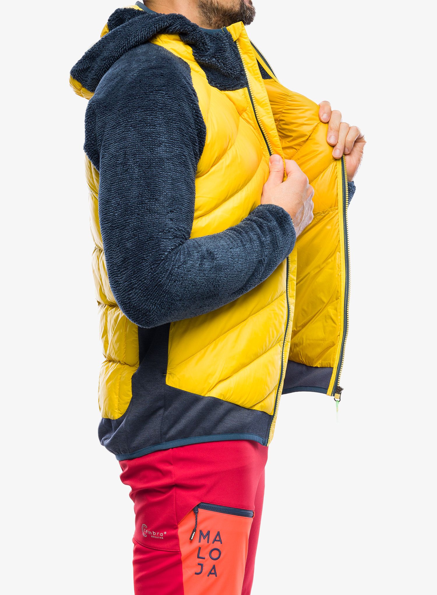 Hybridní bunda Karpos Marmarole Jacket - sulphur/midnight