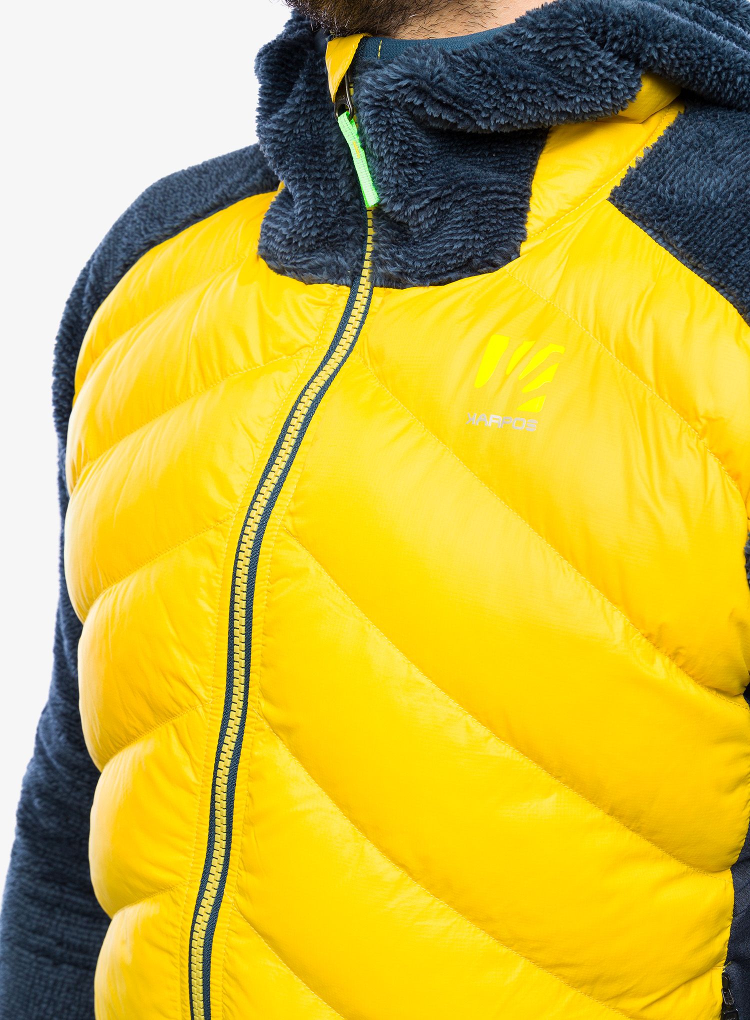 Hybridní bunda Karpos Marmarole Jacket - sulphur/midnight