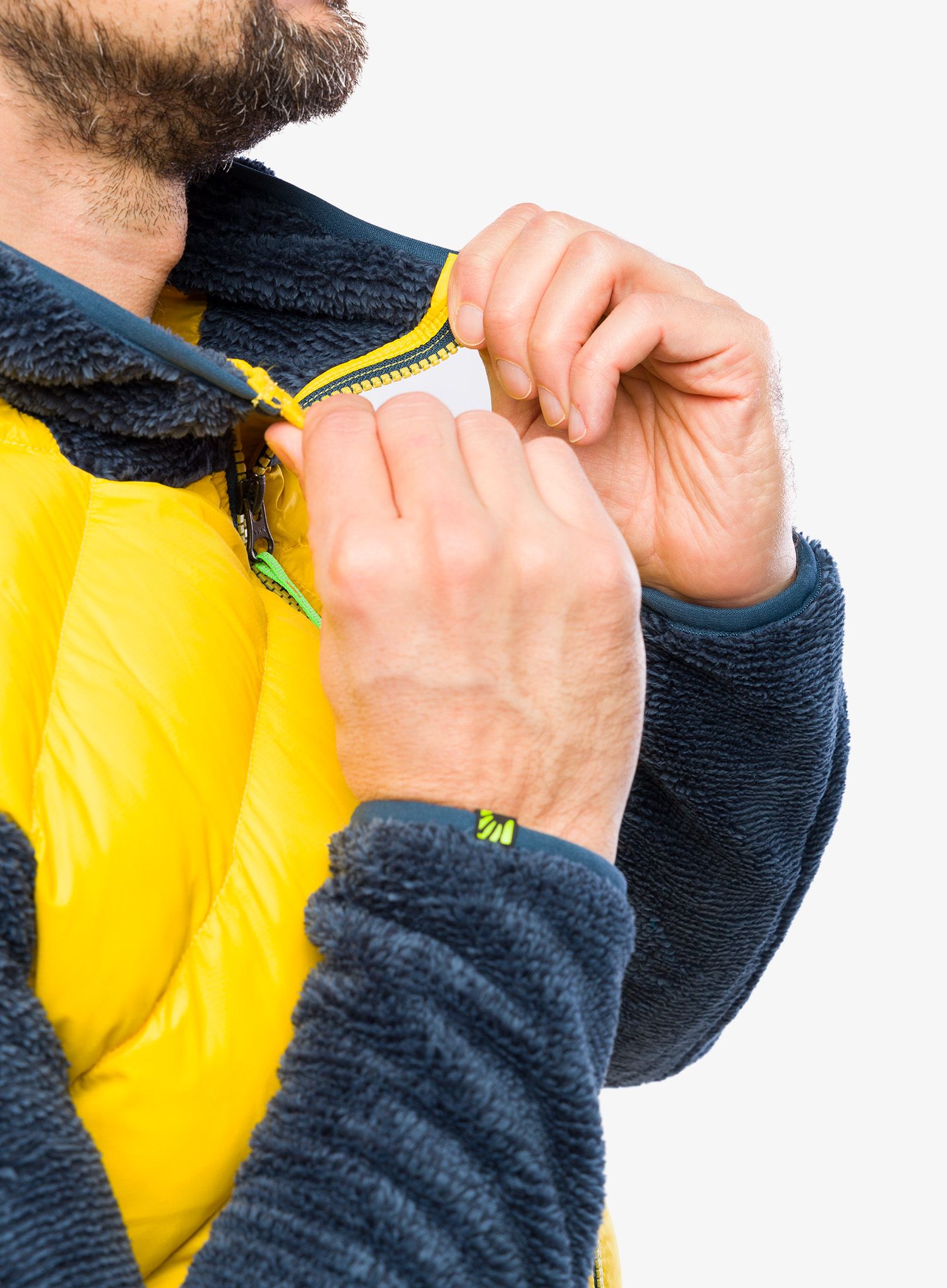 Hybridní bunda Karpos Marmarole Jacket - sulphur/midnight