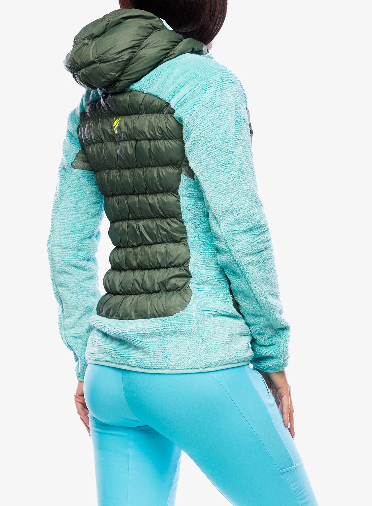 Hybridní bunda dámská Karpos Marmarole Jacket - thyme/aqua sky