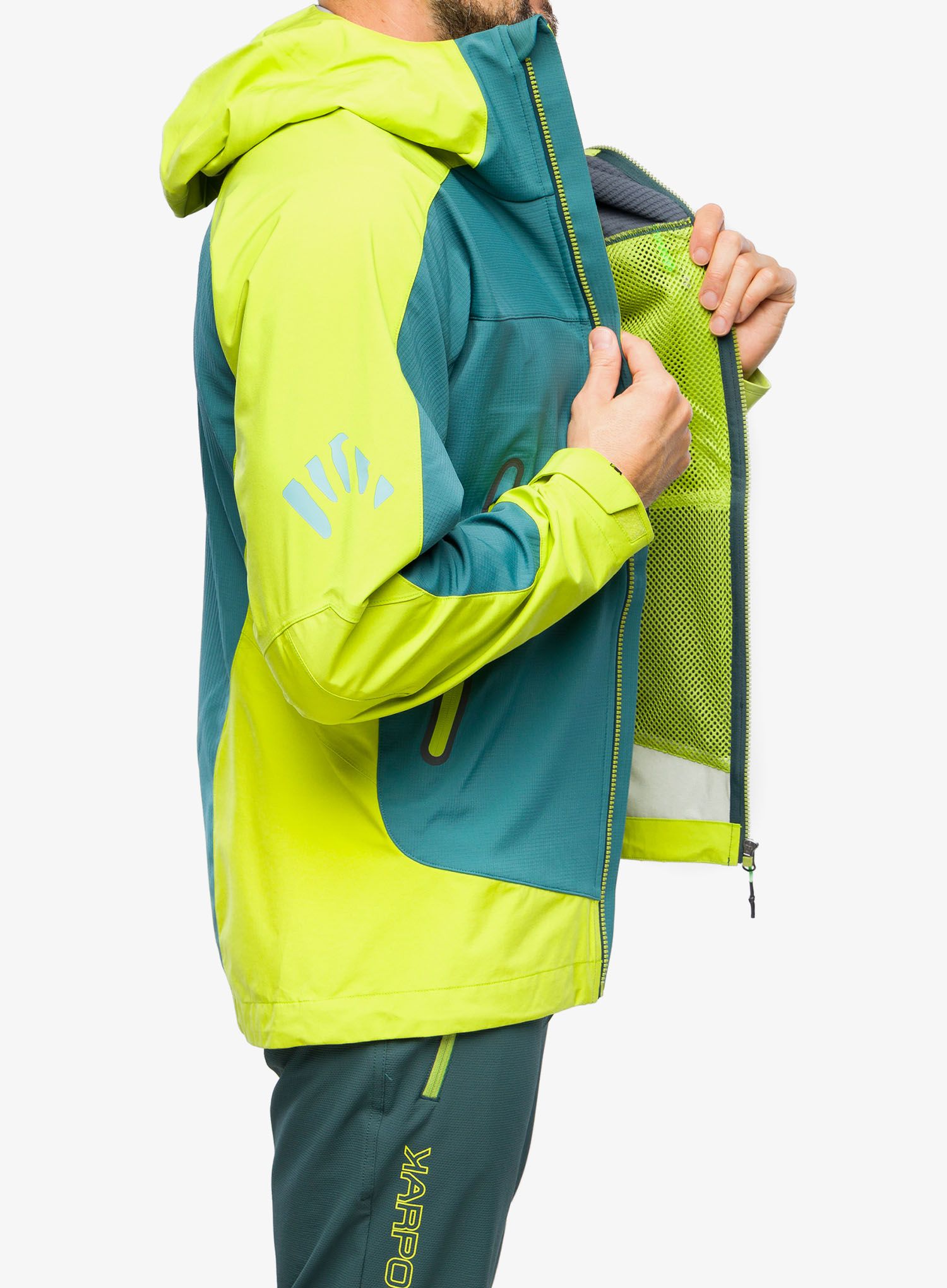 Bunda na skialpinismus Karpos Marmolada Jacket - balsam/kiwi colada