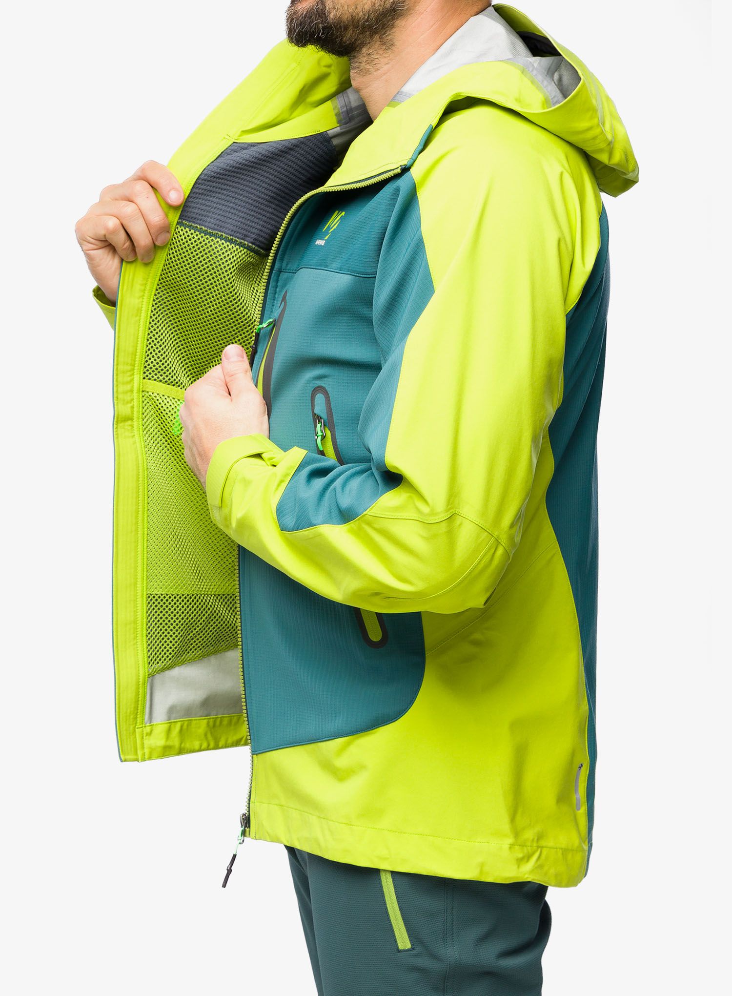 Bunda na skialpinismus Karpos Marmolada Jacket - balsam/kiwi colada