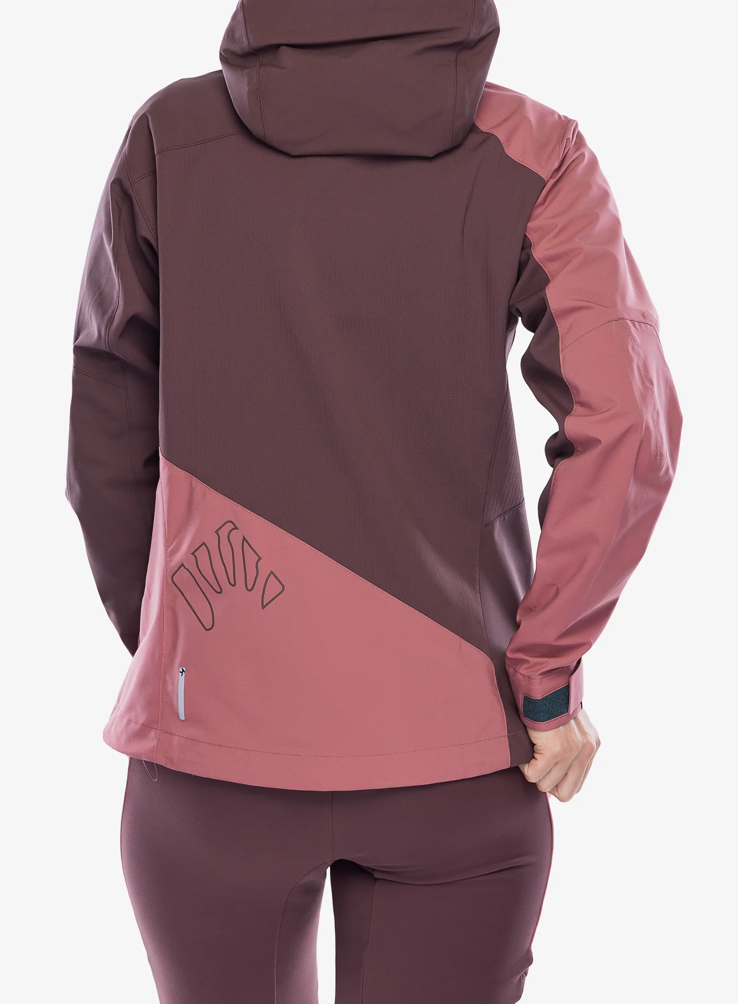 Damska bunda na skialpy Karpos Marmolada Jacket - huckleberry/deco rose