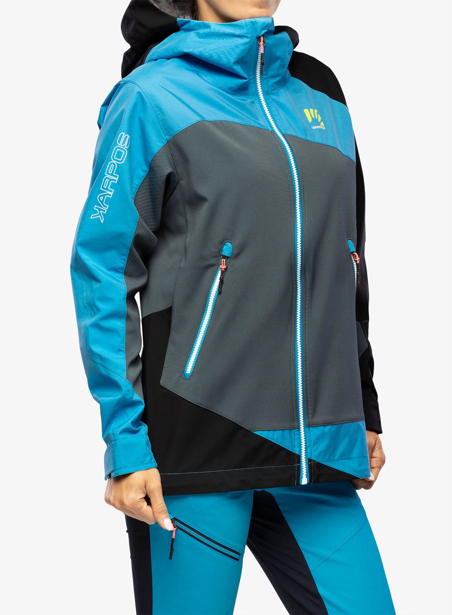 Dámská lyžařská bunda Karpos Marmolada Jacket - slate/blue