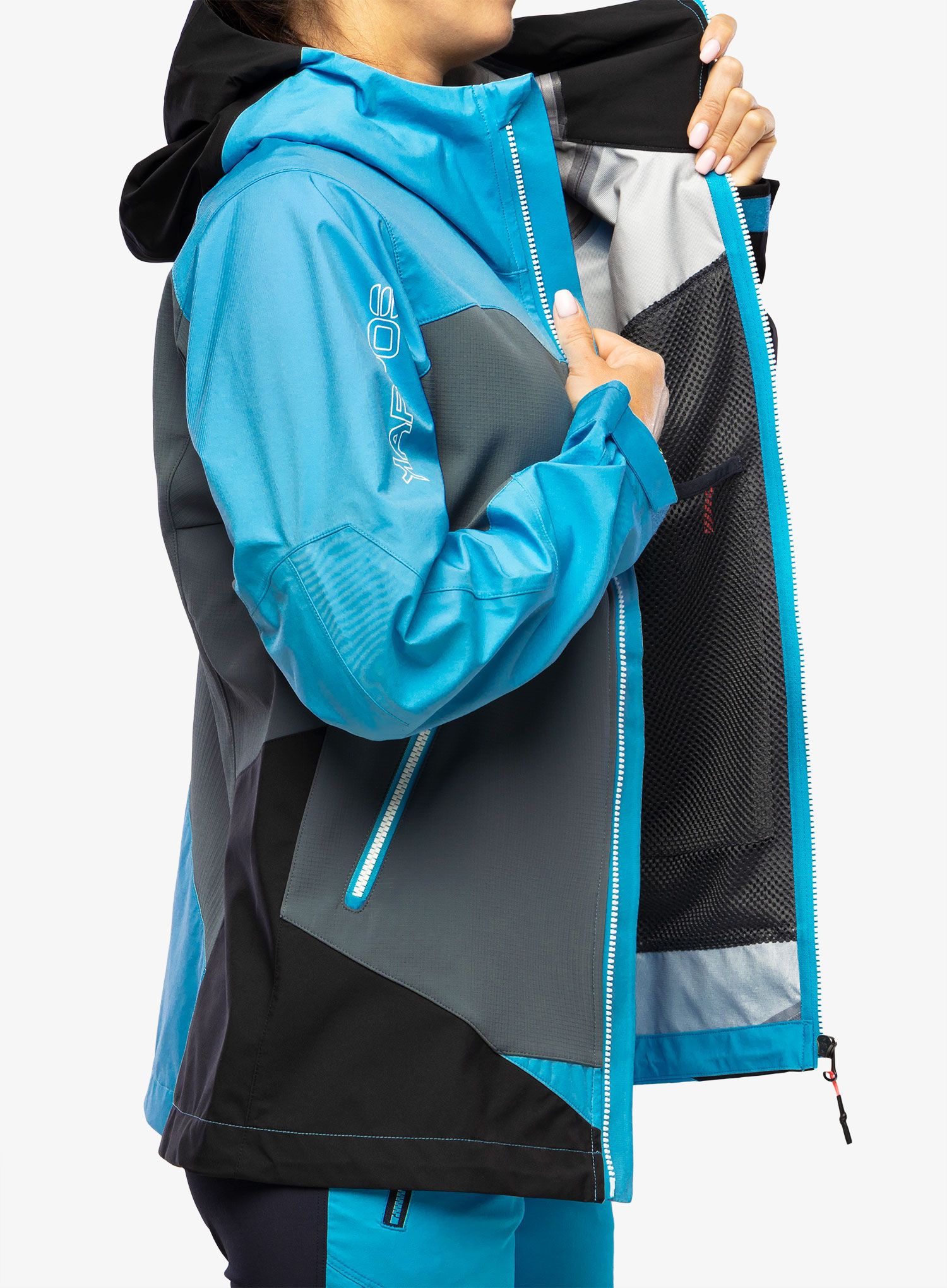 Dámská lyžařská bunda Karpos Marmolada Jacket - slate/blue