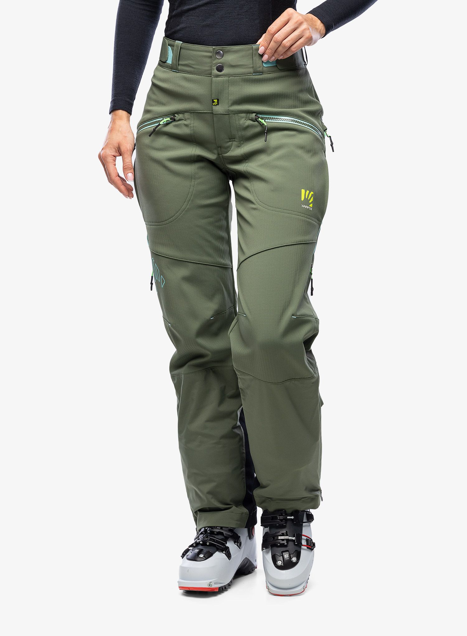 Lyžařské kalhoty dámské Karpos Marmolada Pant - thyme