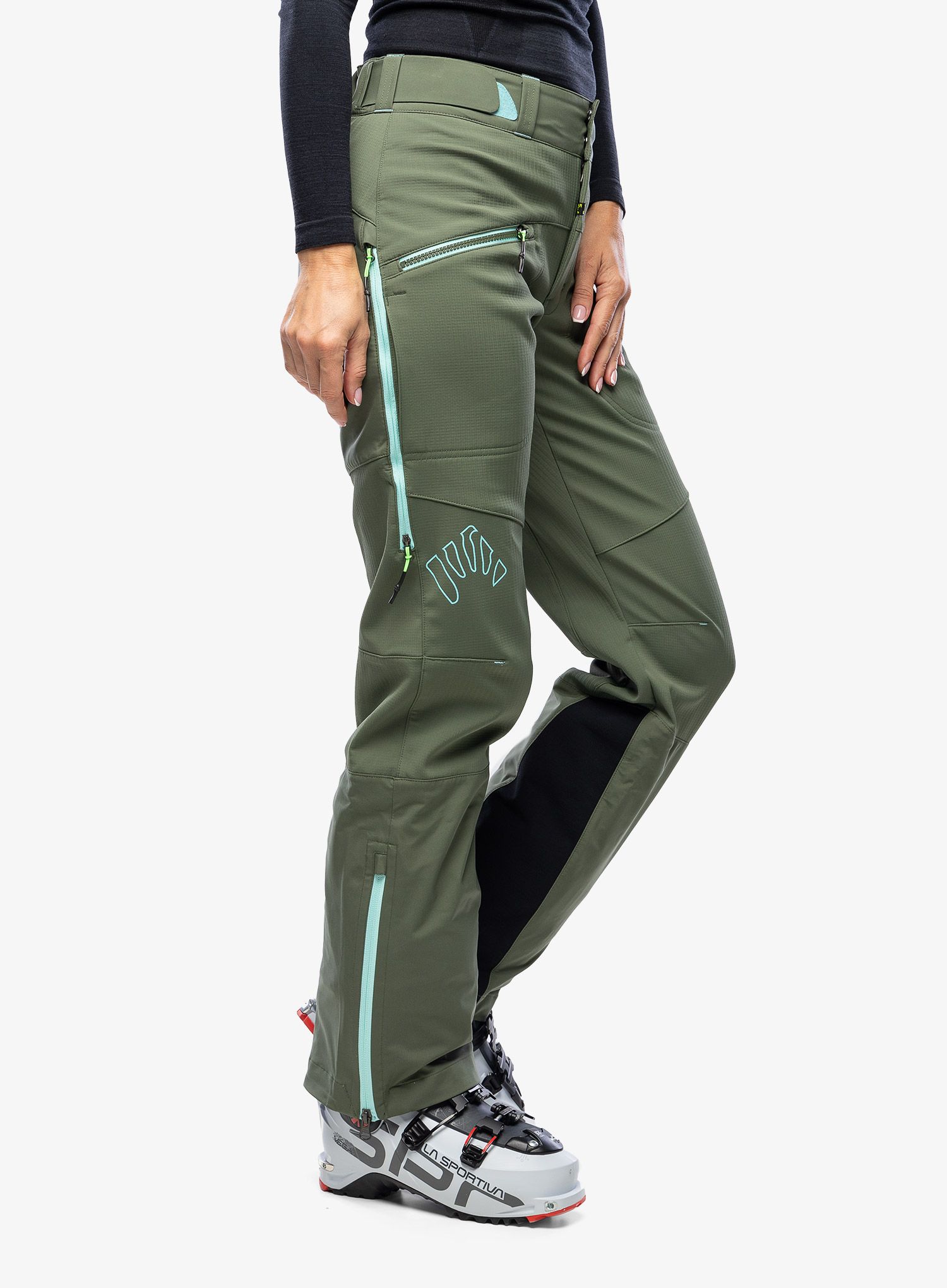 Lyžařské kalhoty dámské Karpos Marmolada Pant - thyme