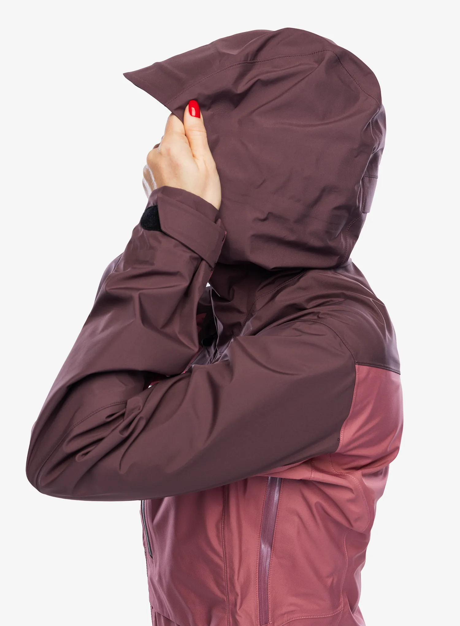 Damska bunda na skialpy Karpos Midi Shell Jacket - deco rose/huckleberry