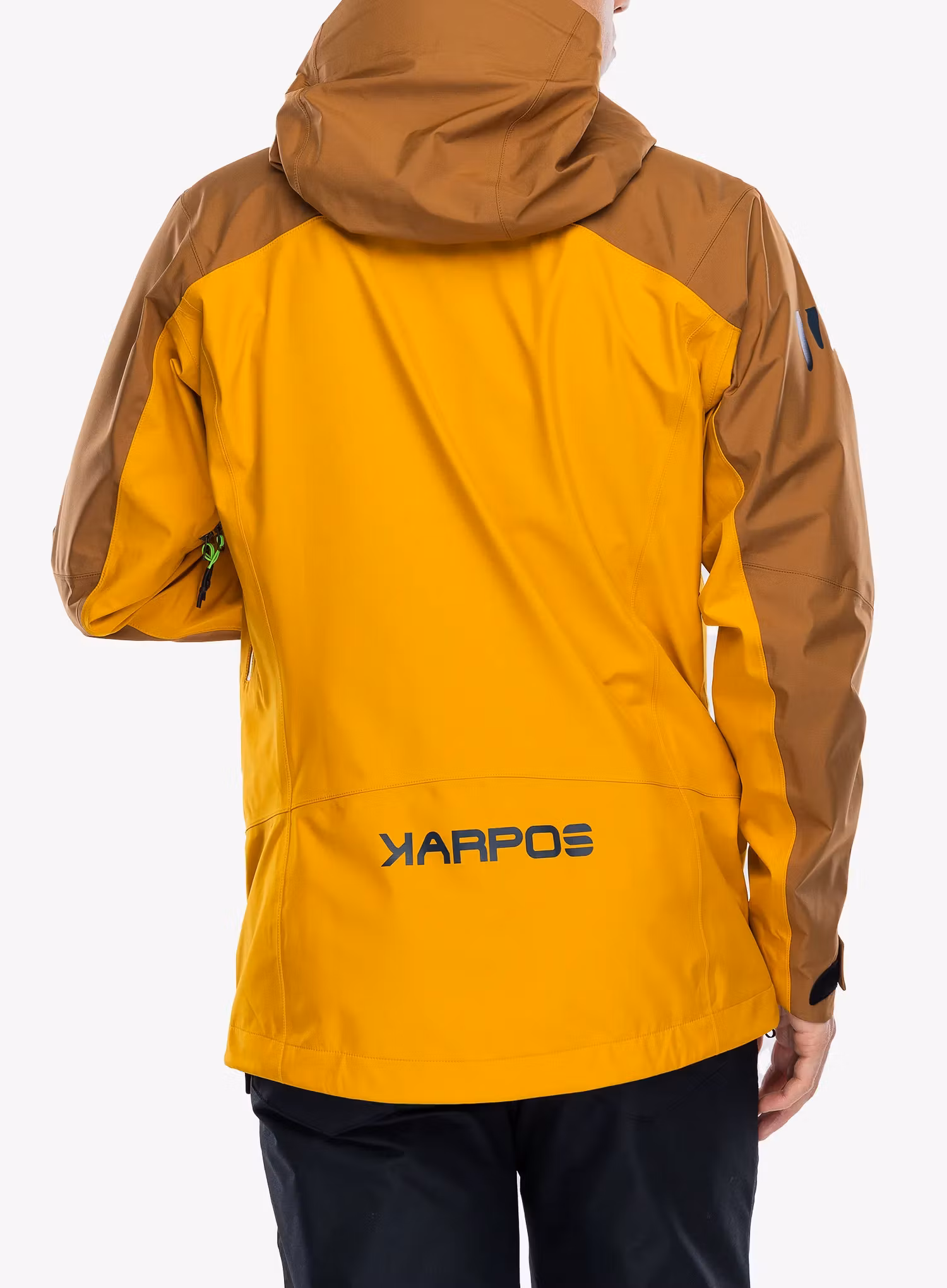 Bunda na hory Karpos Midi Shell Jacket - golden/nuthatch