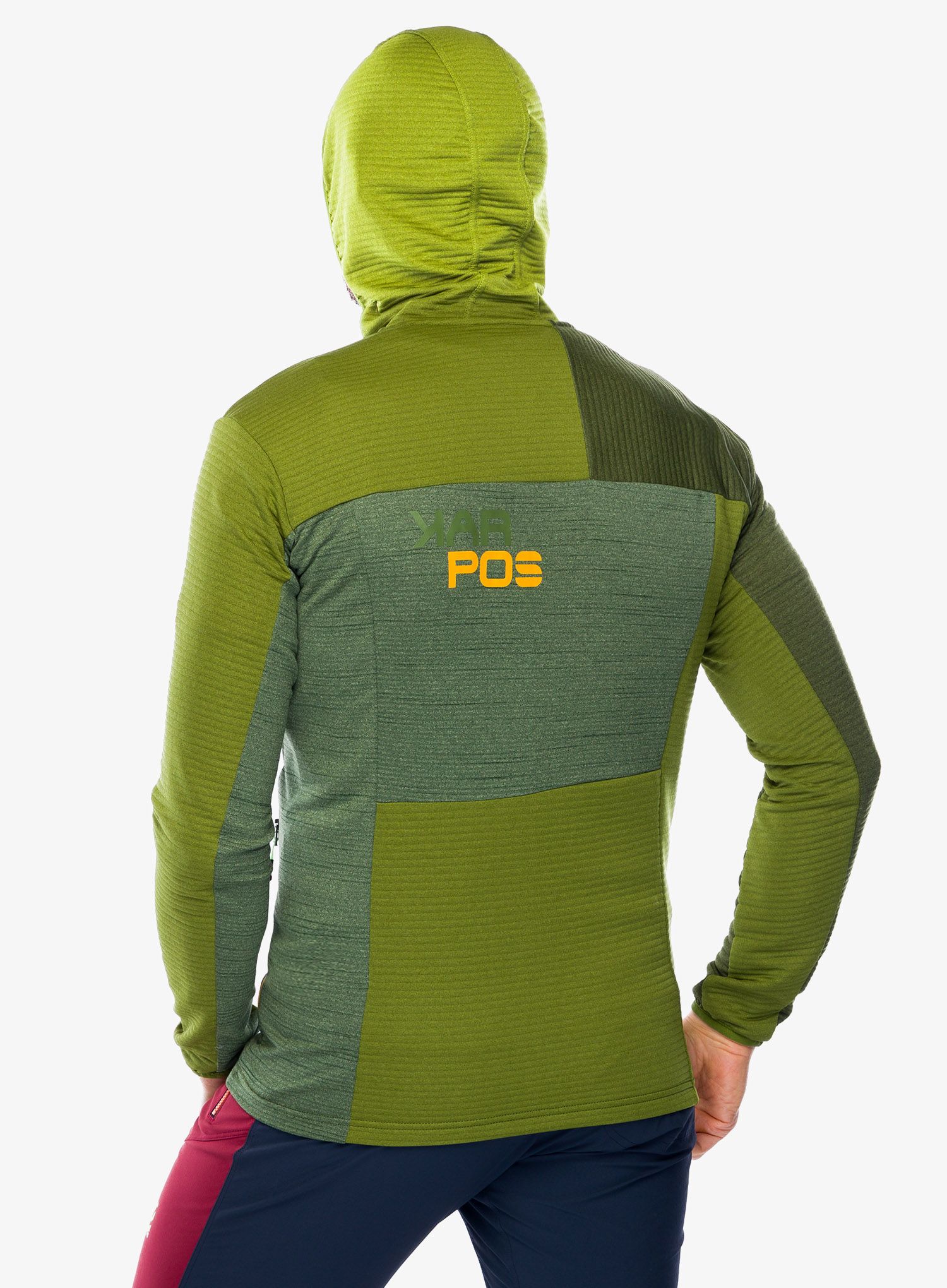 Fleece mikina Karpos Nuvolau Fleece - cedar green/rifle green