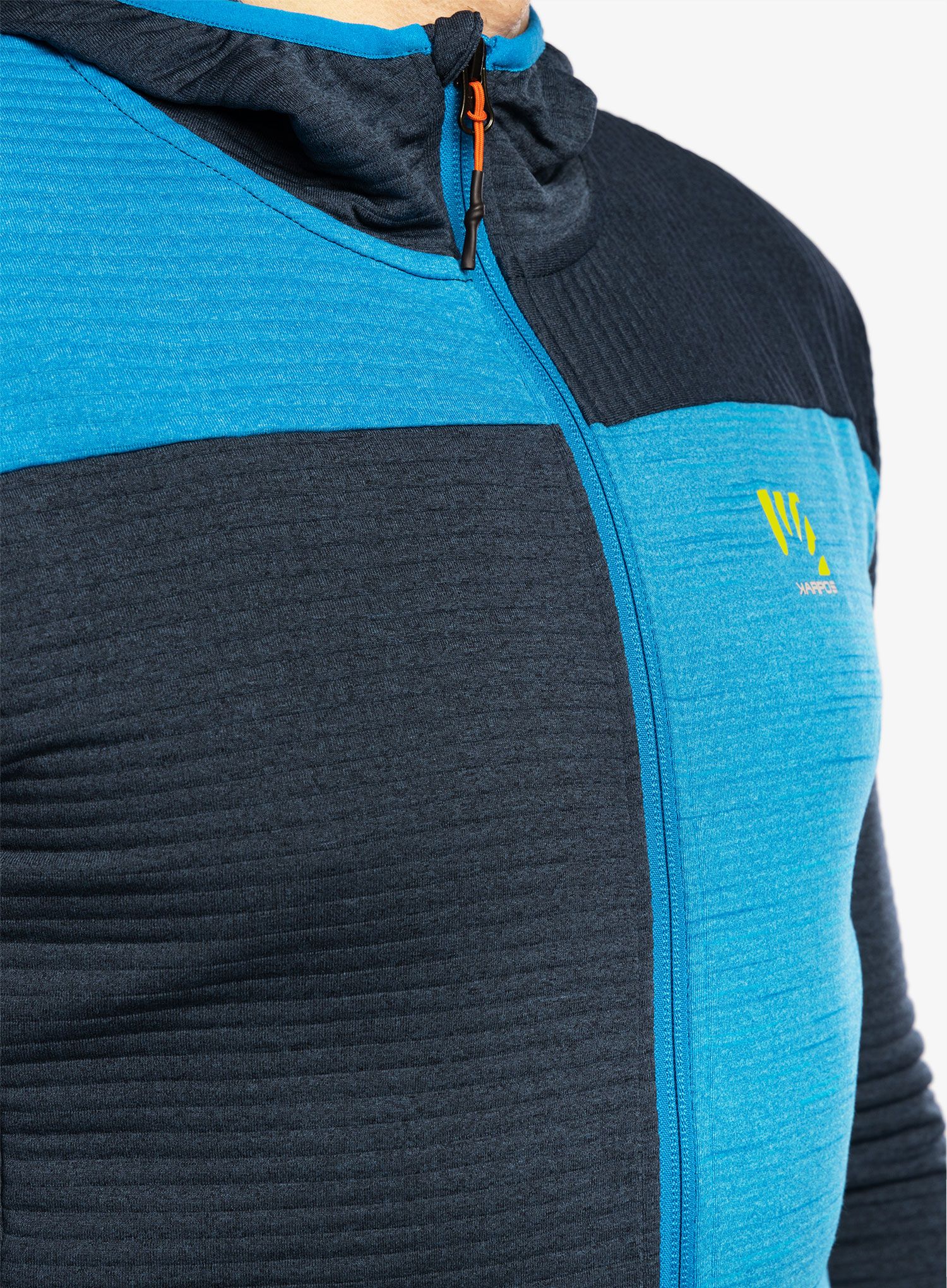Fleece mikina pánská Karpos Nuvolau Fleece - indigo bunting/outer space