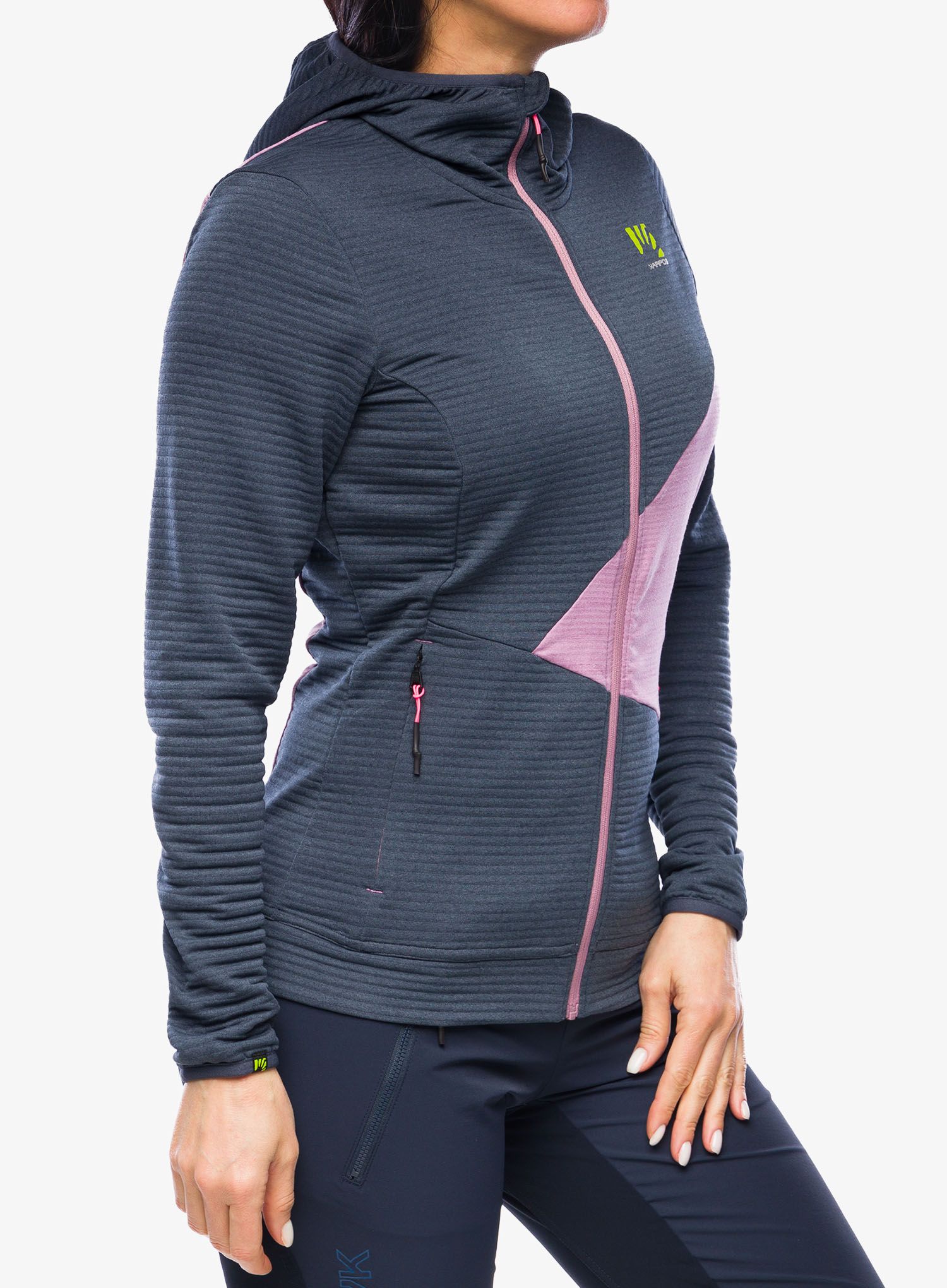 Outdoor mikina dámská Karpos Nuvolau Fleece - ombre blue/valerian