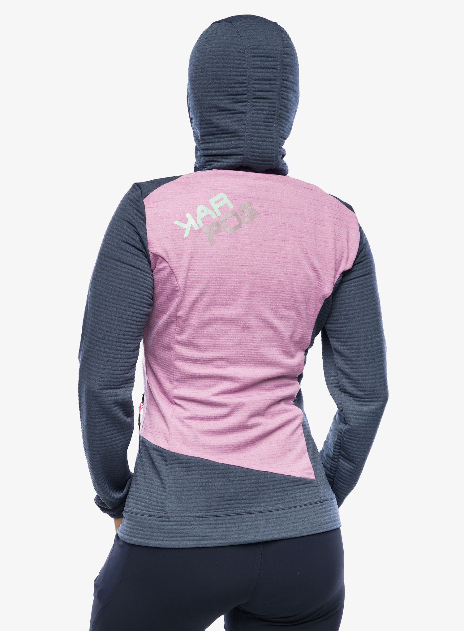Outdoor mikina dámská Karpos Nuvolau Fleece - ombre blue/valerian