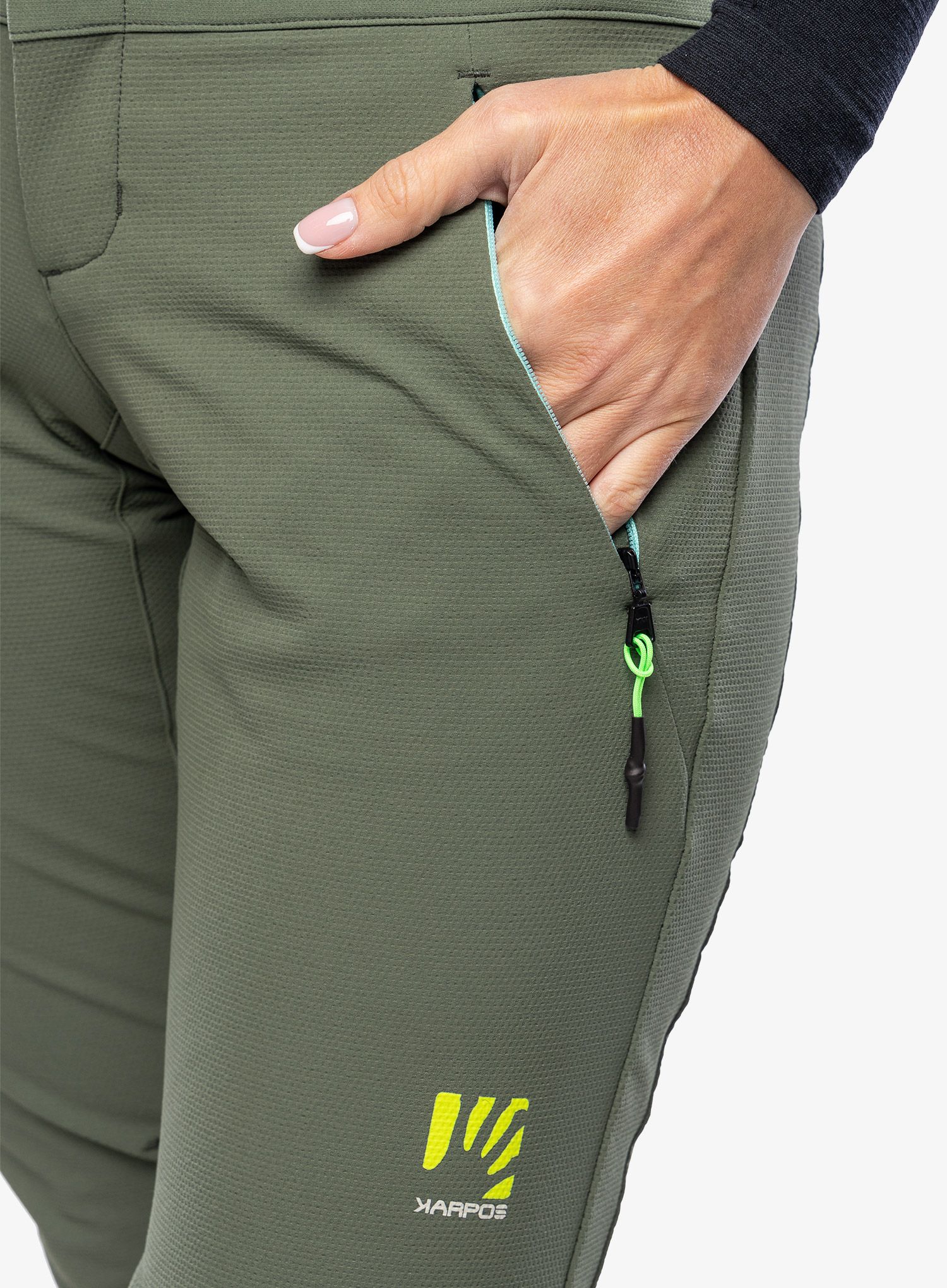 Turistické kalhoty dámské Karpos Pietena Pant - thyme