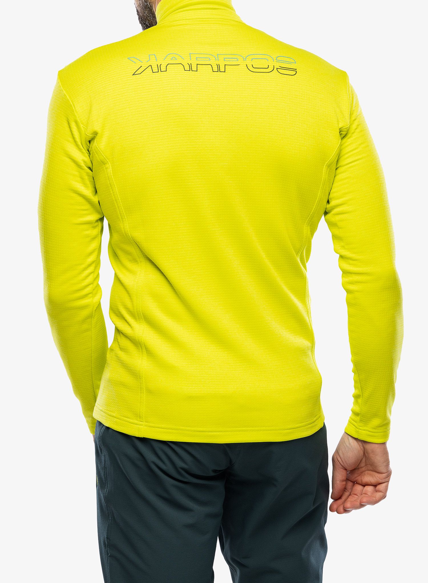 Mikina se zipem Karpos Pizzocco Half Zip - kiwi colada