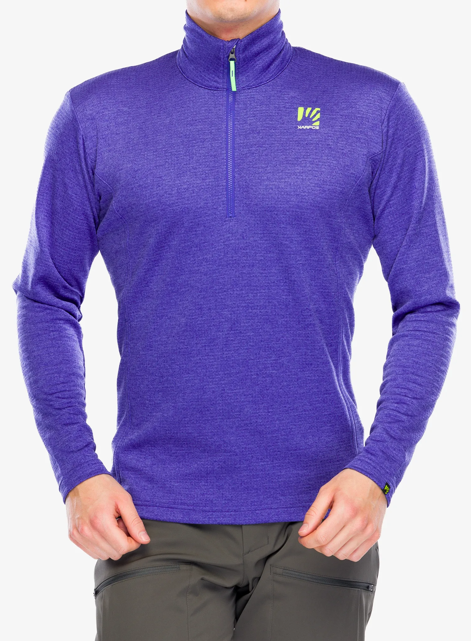 Fleece mikina Karpos Pizzocco Half Zip - liberty