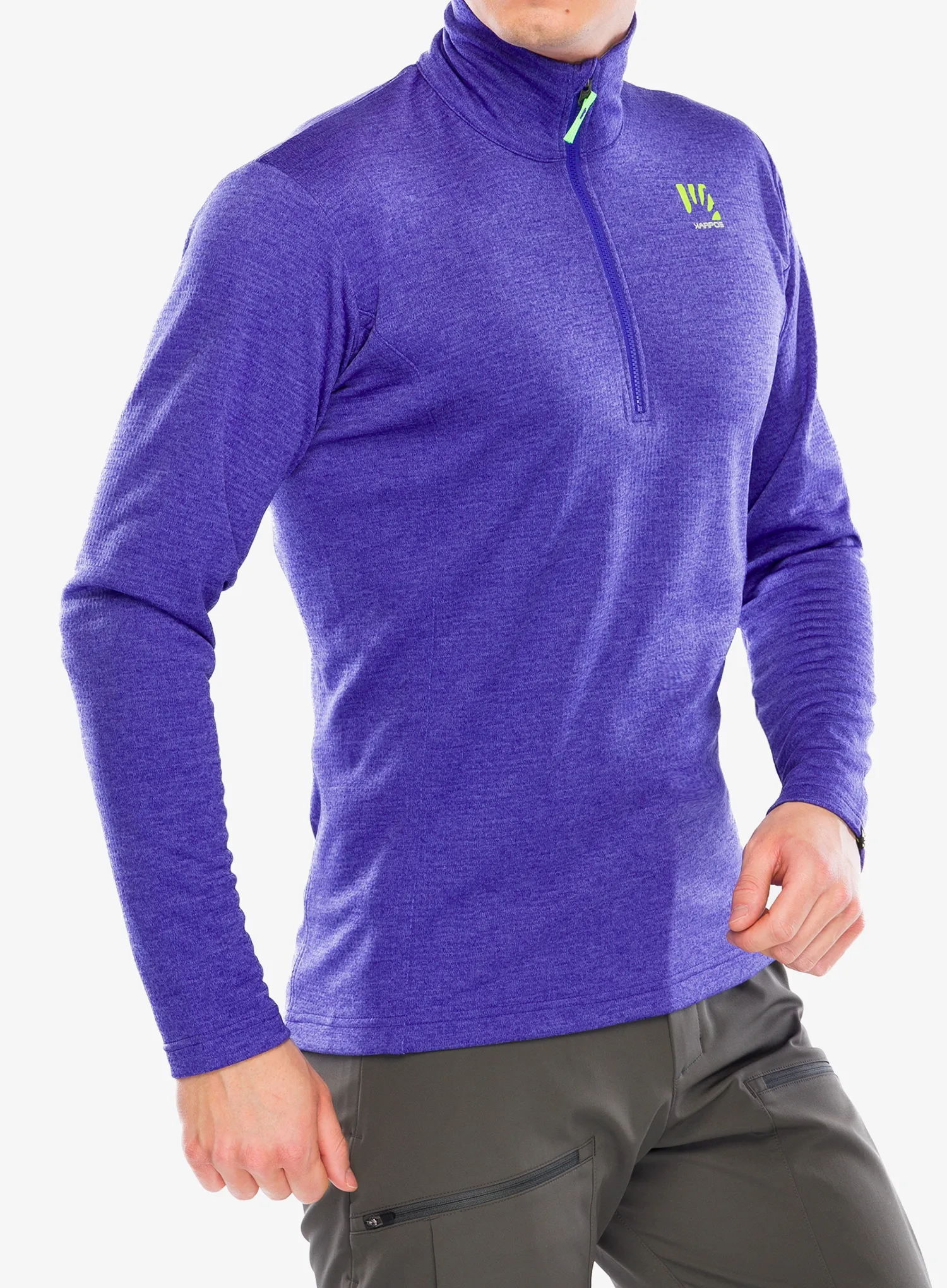 Fleece mikina Karpos Pizzocco Half Zip - liberty