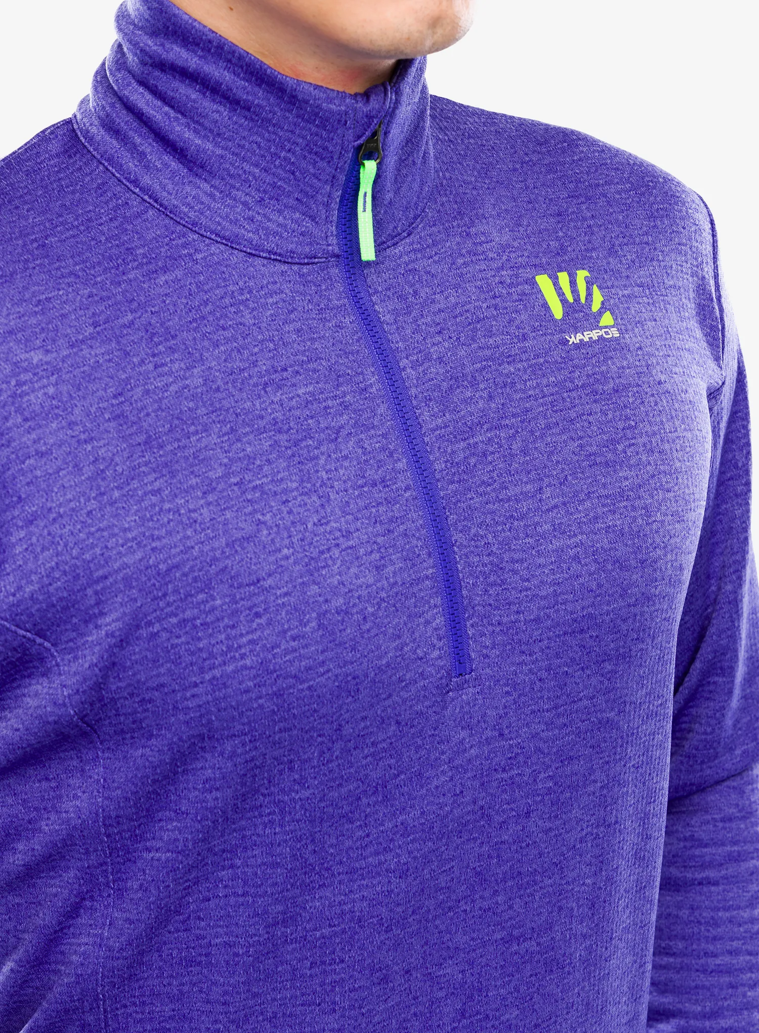 Fleece mikina Karpos Pizzocco Half Zip - liberty