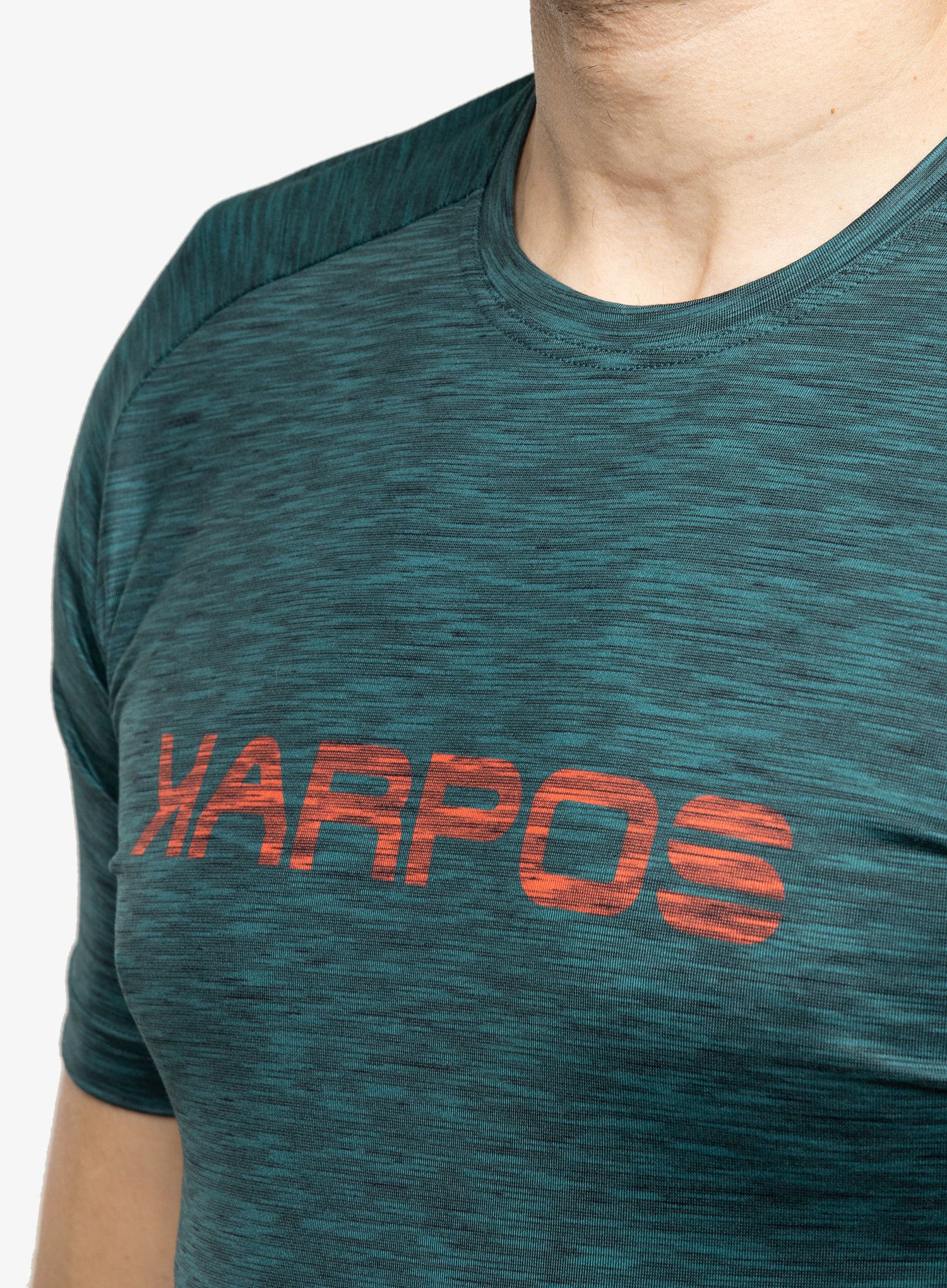 Rychleschnoucí triko Karpos Prato Piazza Jersey - dark sea/balsam/paprika