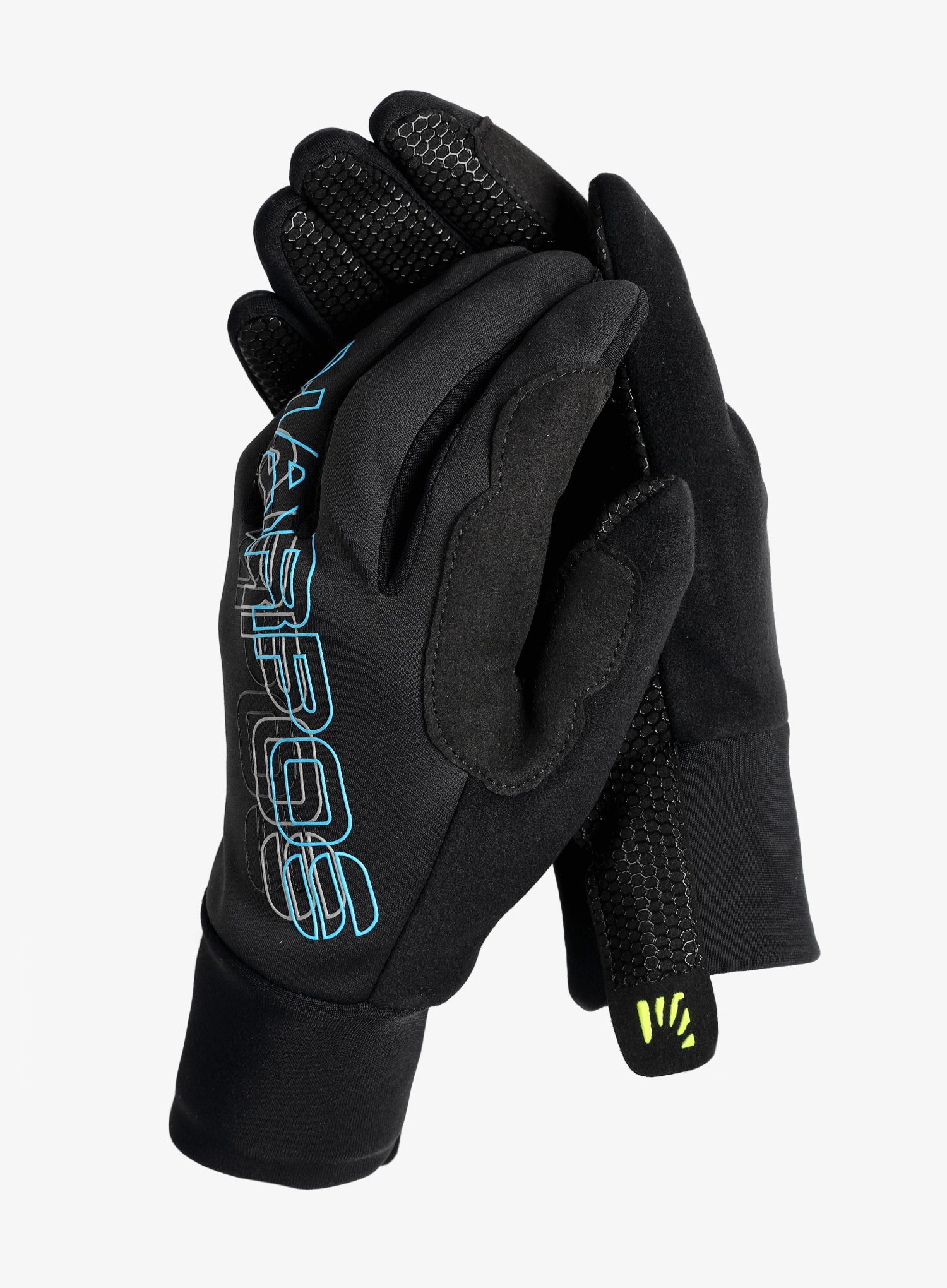 Skialpové rukavice Karpos Race Glove - black/blue atoll