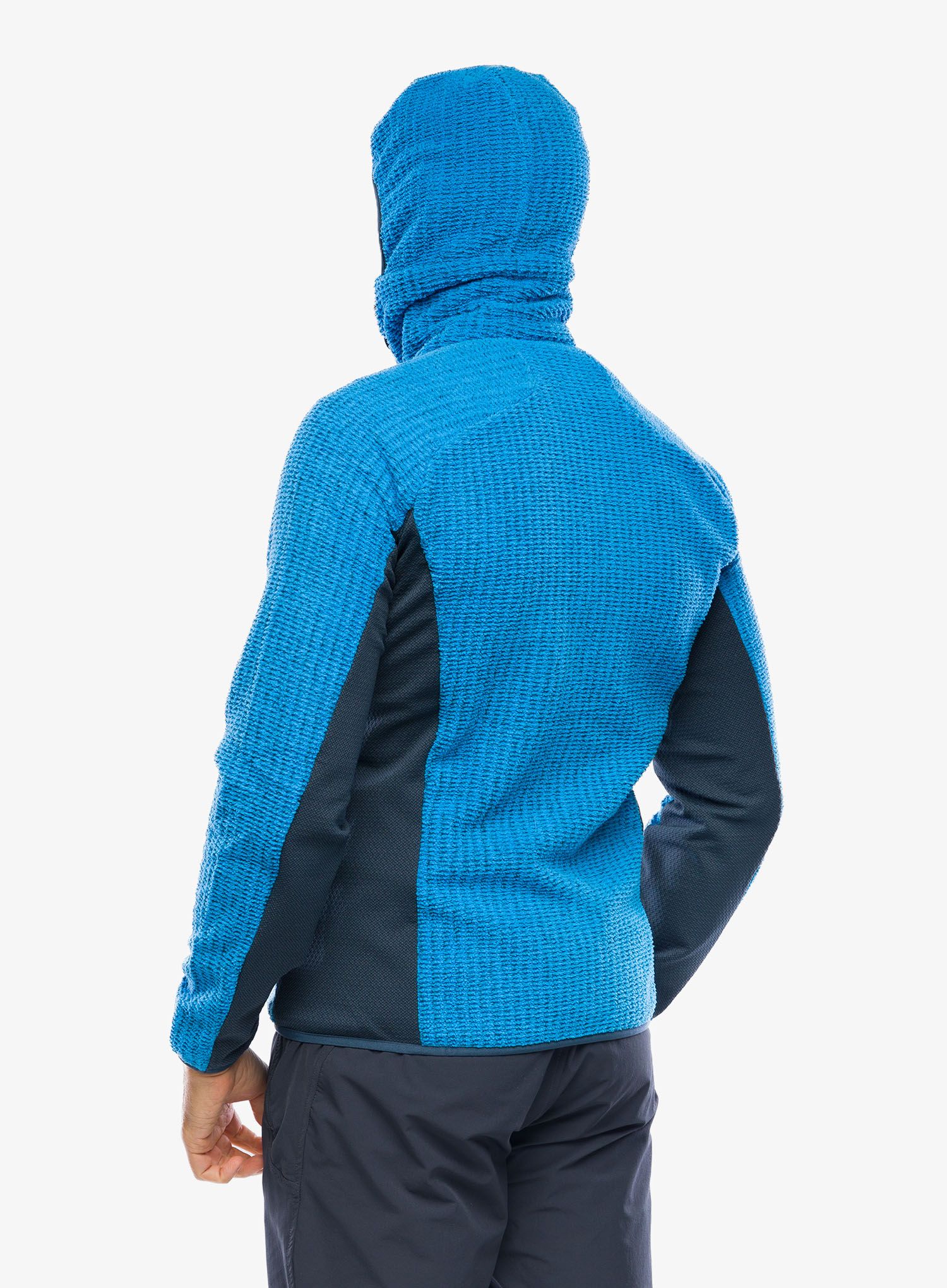 Mikina s kapucí Karpos Rocchetta Hoodie Fleece - diva blue/midnight