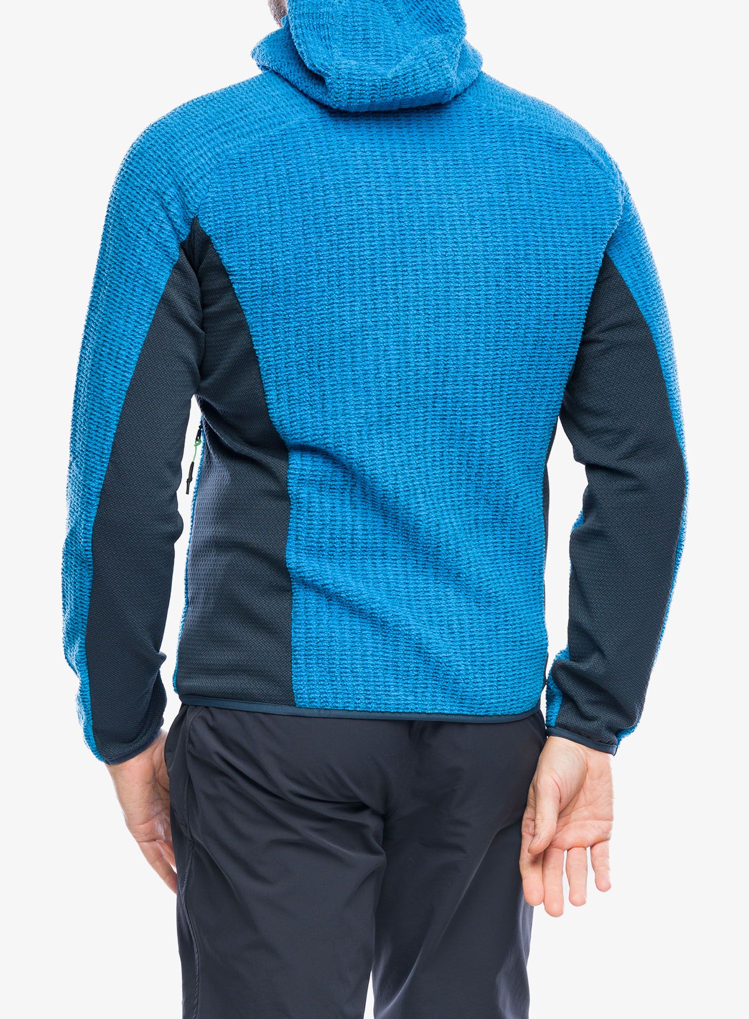 Mikina s kapucí Karpos Rocchetta Hoodie Fleece - diva blue/midnight